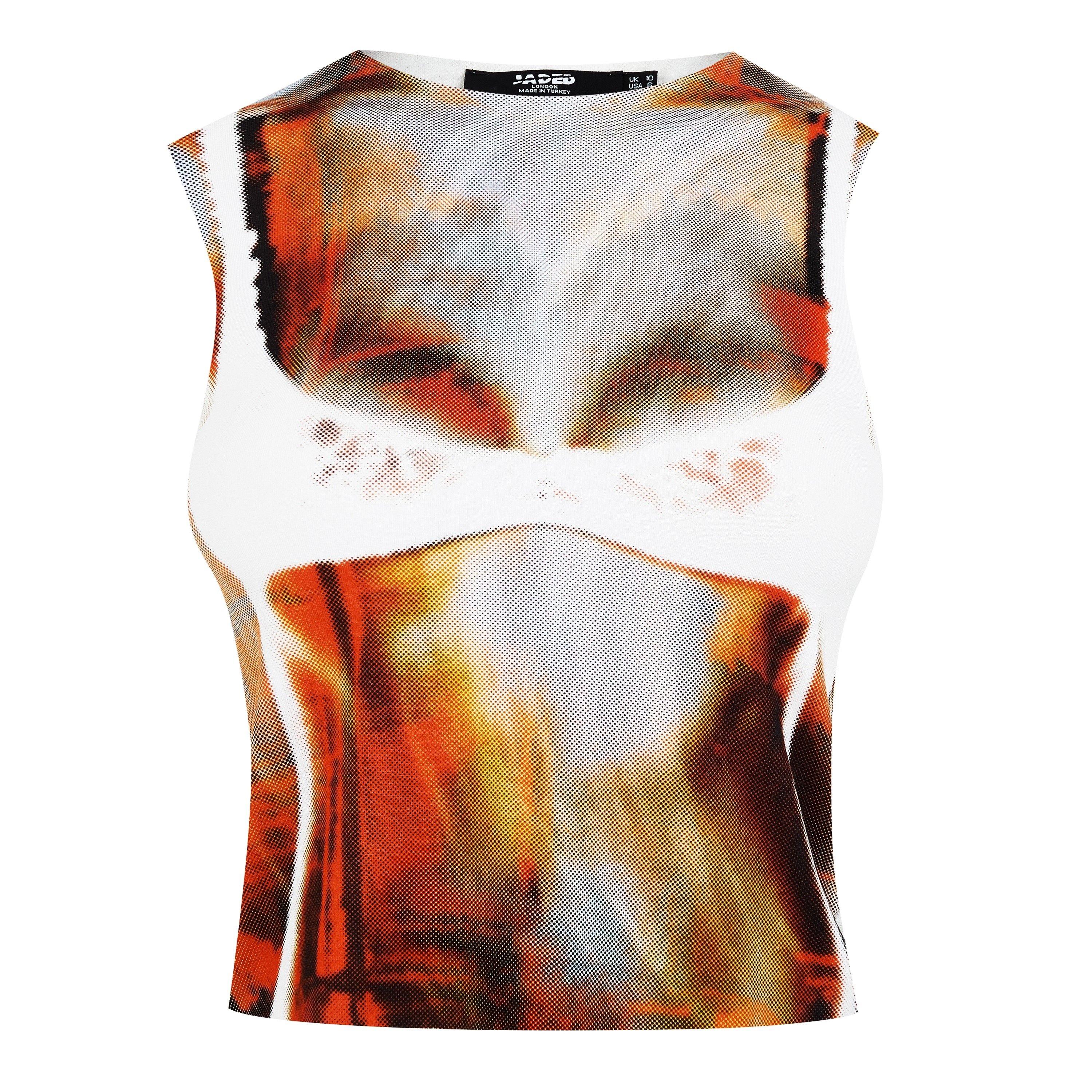 Red - Jaded London - Bare All Tank - 6