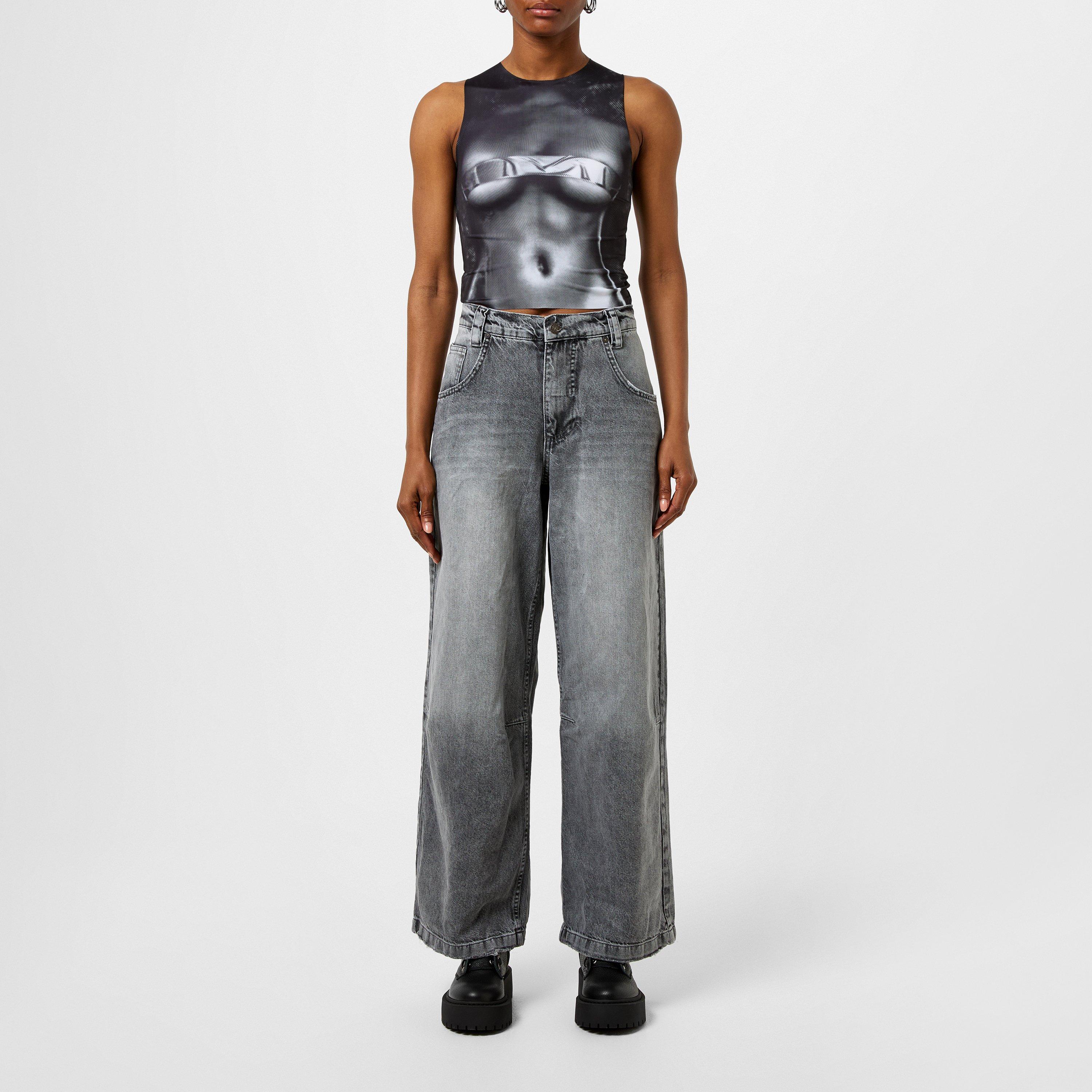 Grey - Jaded London - Colusses Jeans - 4