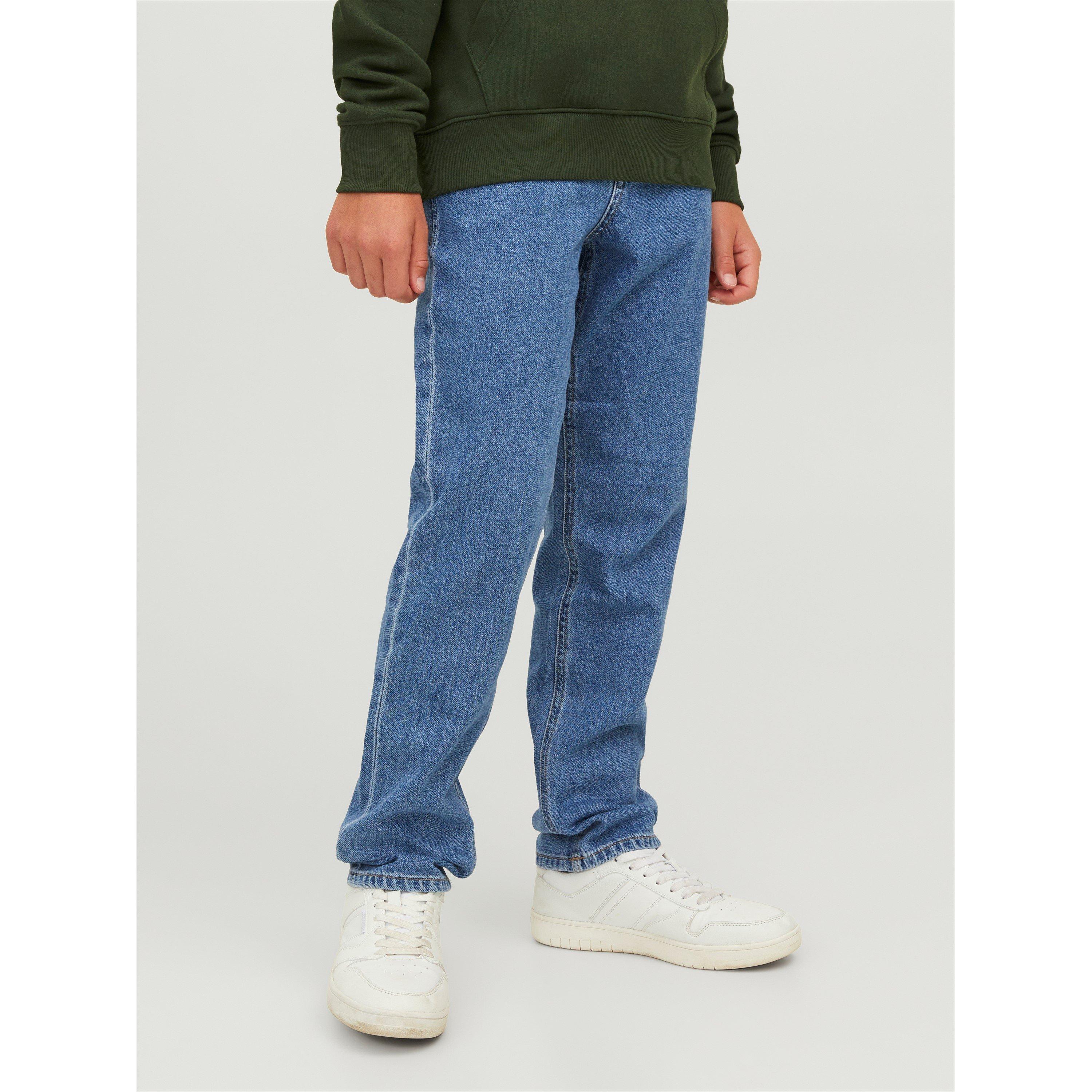Blue Denim - Jack and Jones - Kids' Clark Straight Leg Jeans - 1