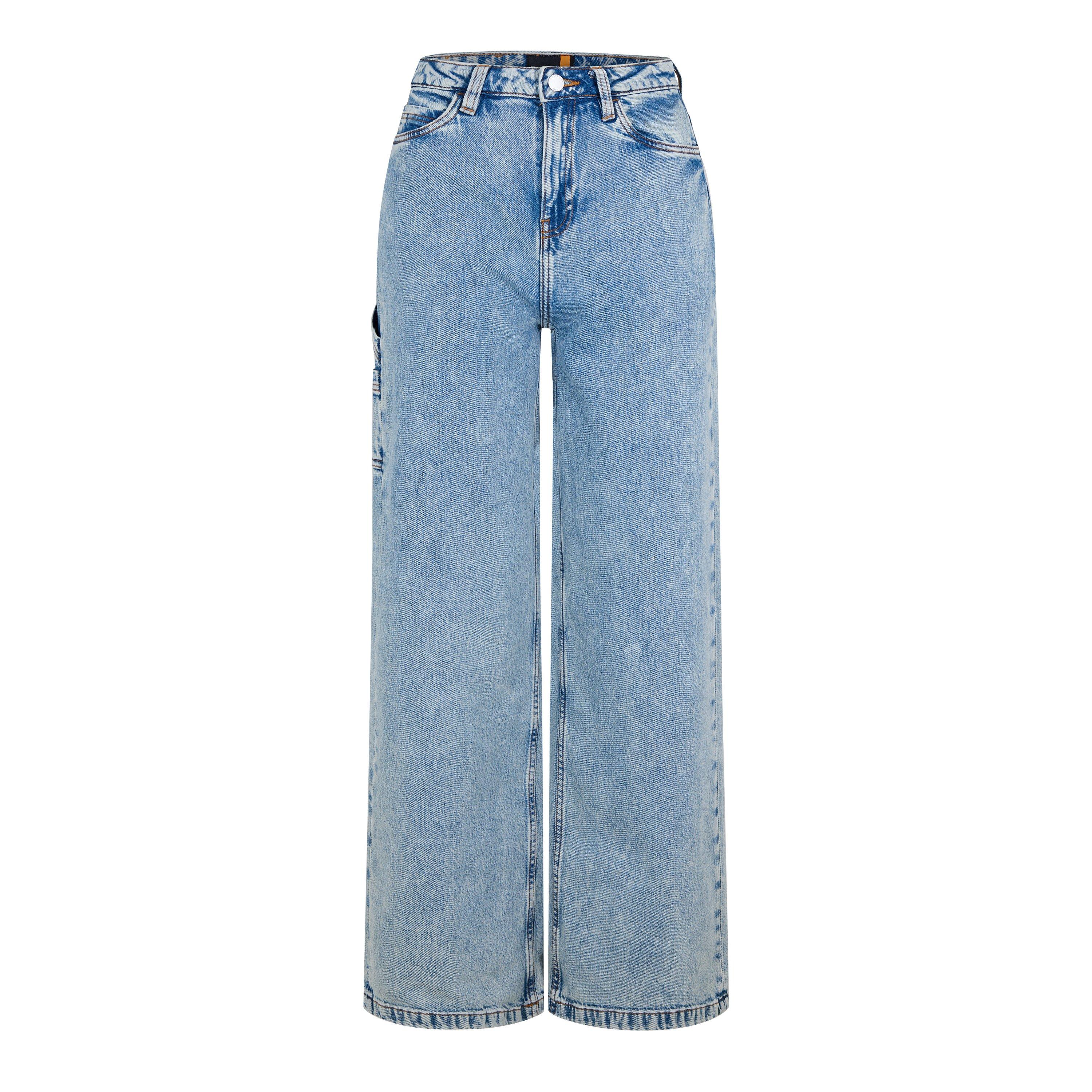 Timberland Women's Denim Carpenter Straight Leg Jeans - Salt Coast - 25
