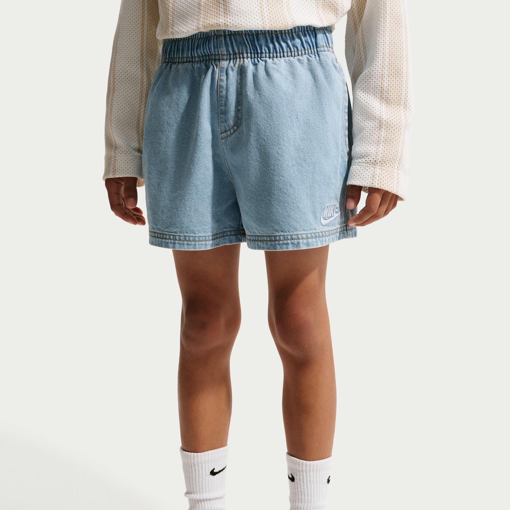 Azul Armory Lt. - Nike - Unisex Kids' Denim Shorts - 5