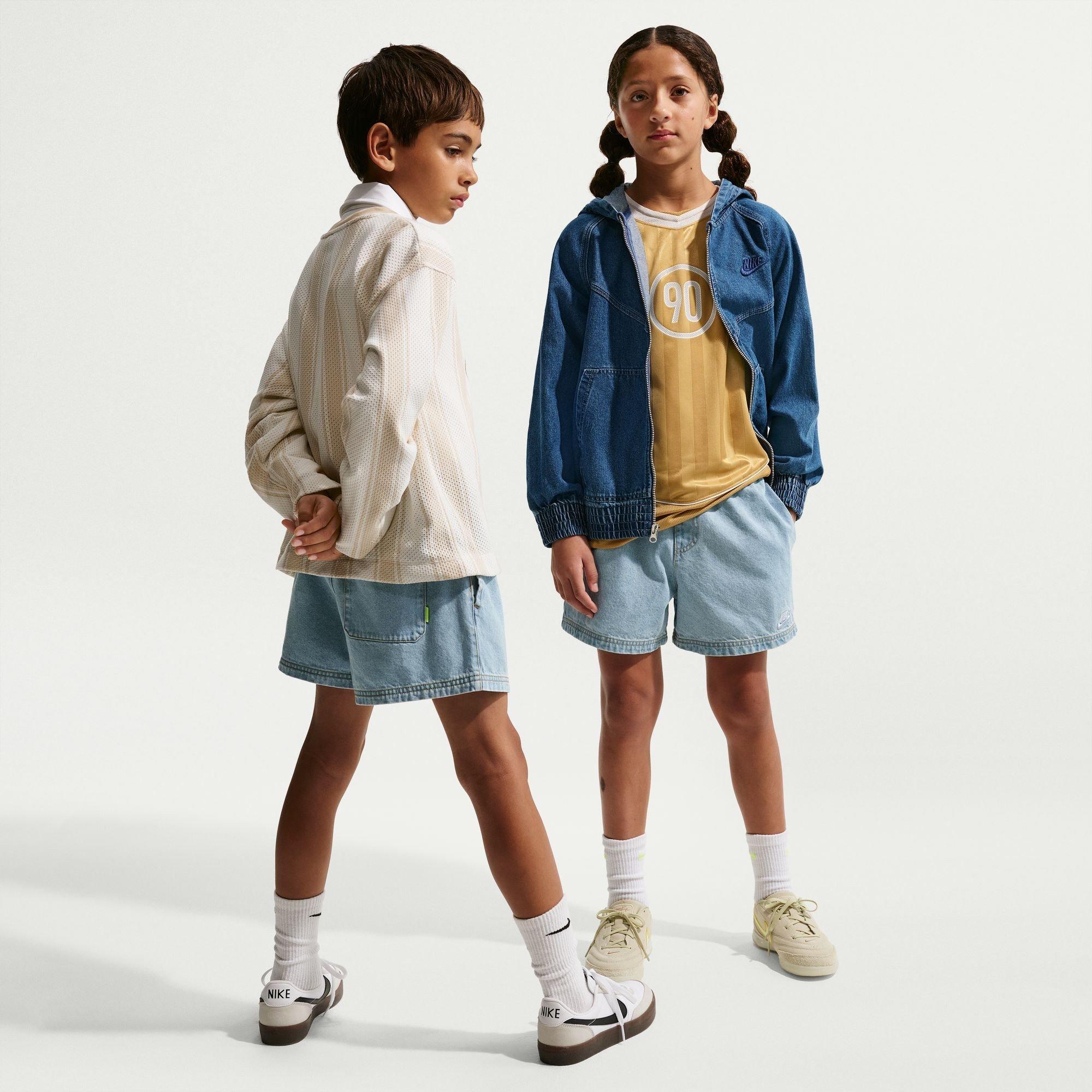 Azul Armory Lt. - Nike - Unisex Kids' Denim Shorts - 7