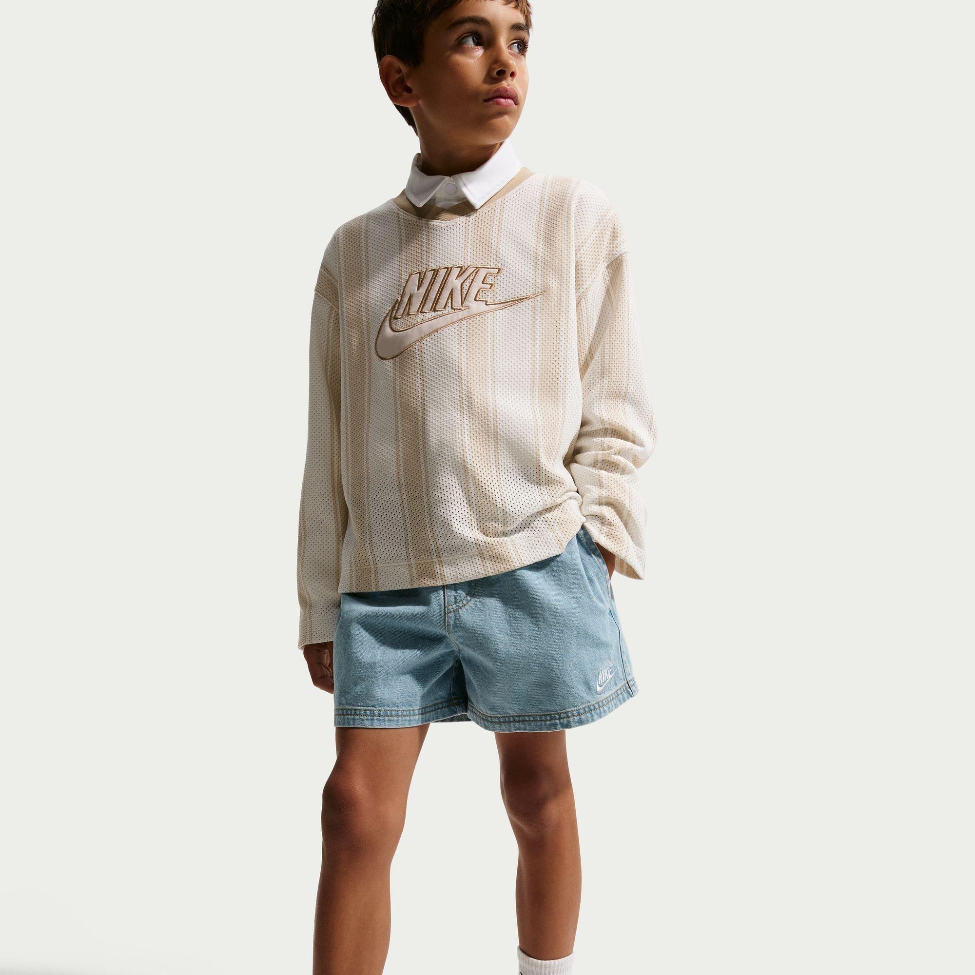 Azul Armory Lt. - Nike - Unisex Kids' Denim Shorts - 10