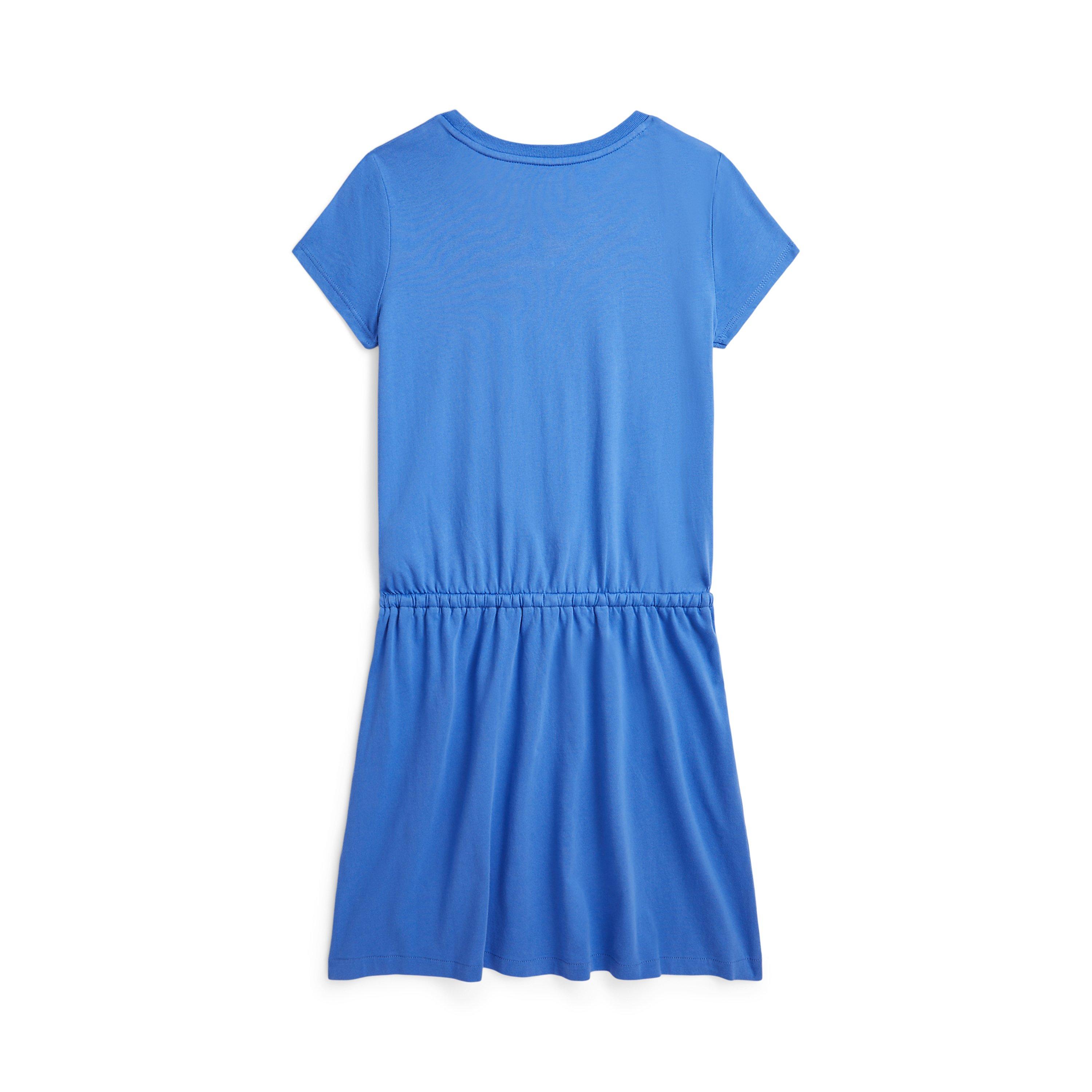 England Blue - Polo Ralph Lauren - Bear Cotton Jersey Dress - 2