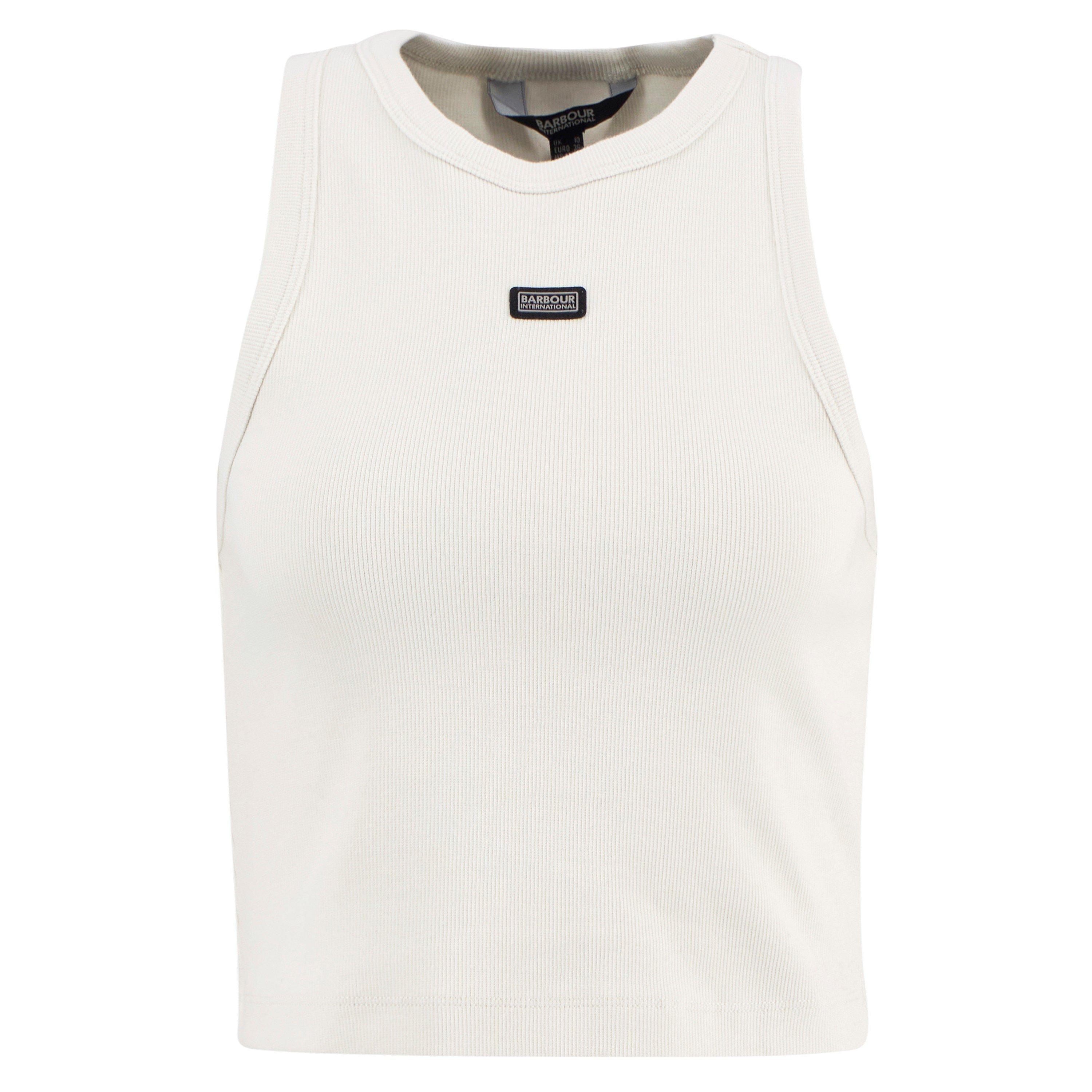 Barbour International Women's Racerback Vest - Vap Gray - 14 (L)