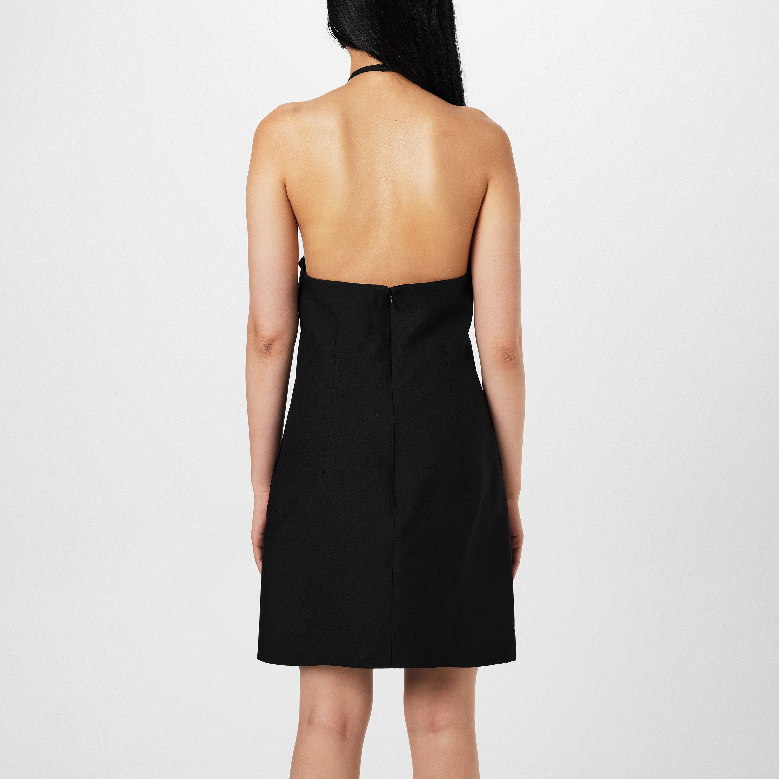 Nero - Valentino - Rose Embroidered Dress - 3