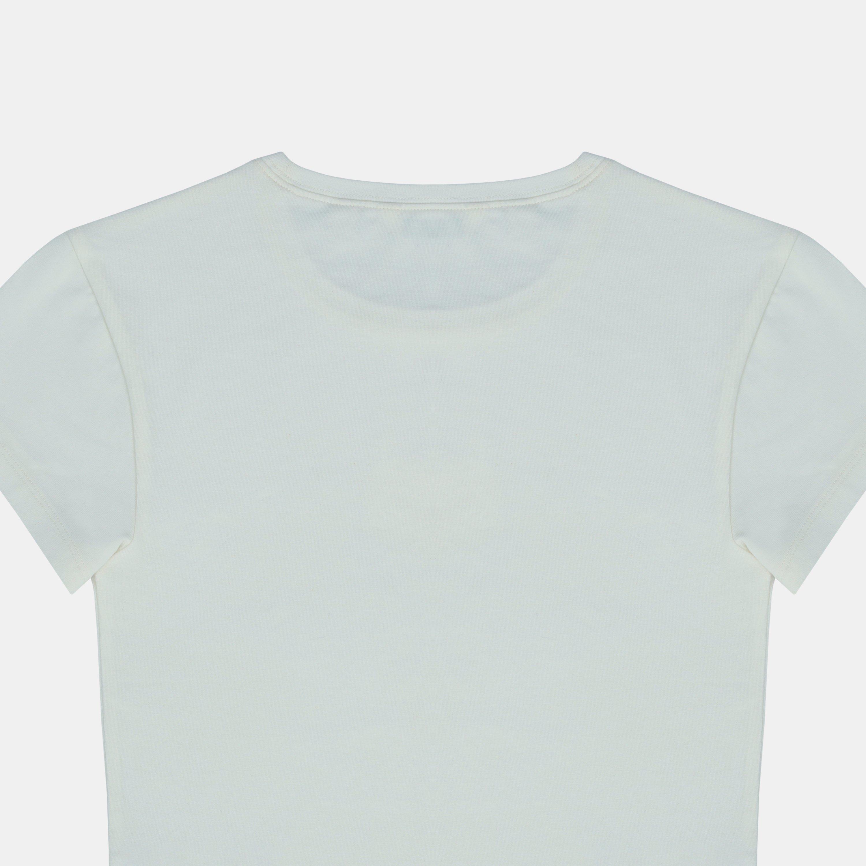 Melancia - Jack Wills - Women's Graphic Cotton Short Sleeve Crew Neck Print Crop Top - 5