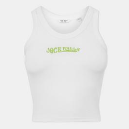 Jack Wills Scoop Neck Rib Tank Top