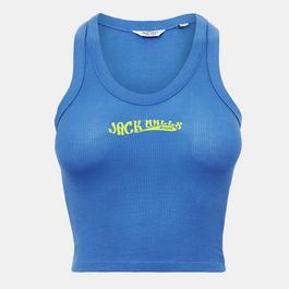 Jack Wills Scoop Neck Rib Tank Top