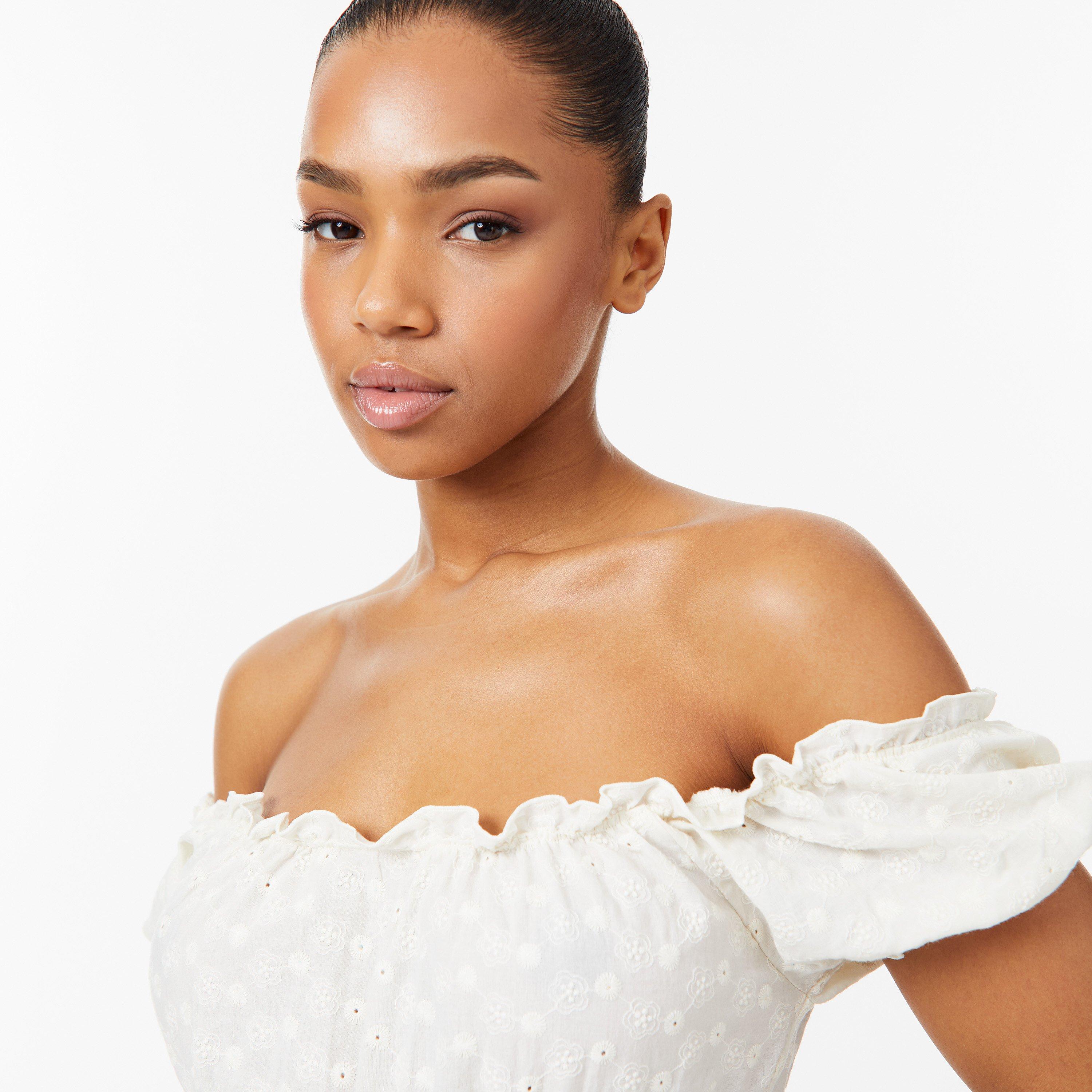 Buttercream - Jack Wills - Broderie Mini Dress - 3