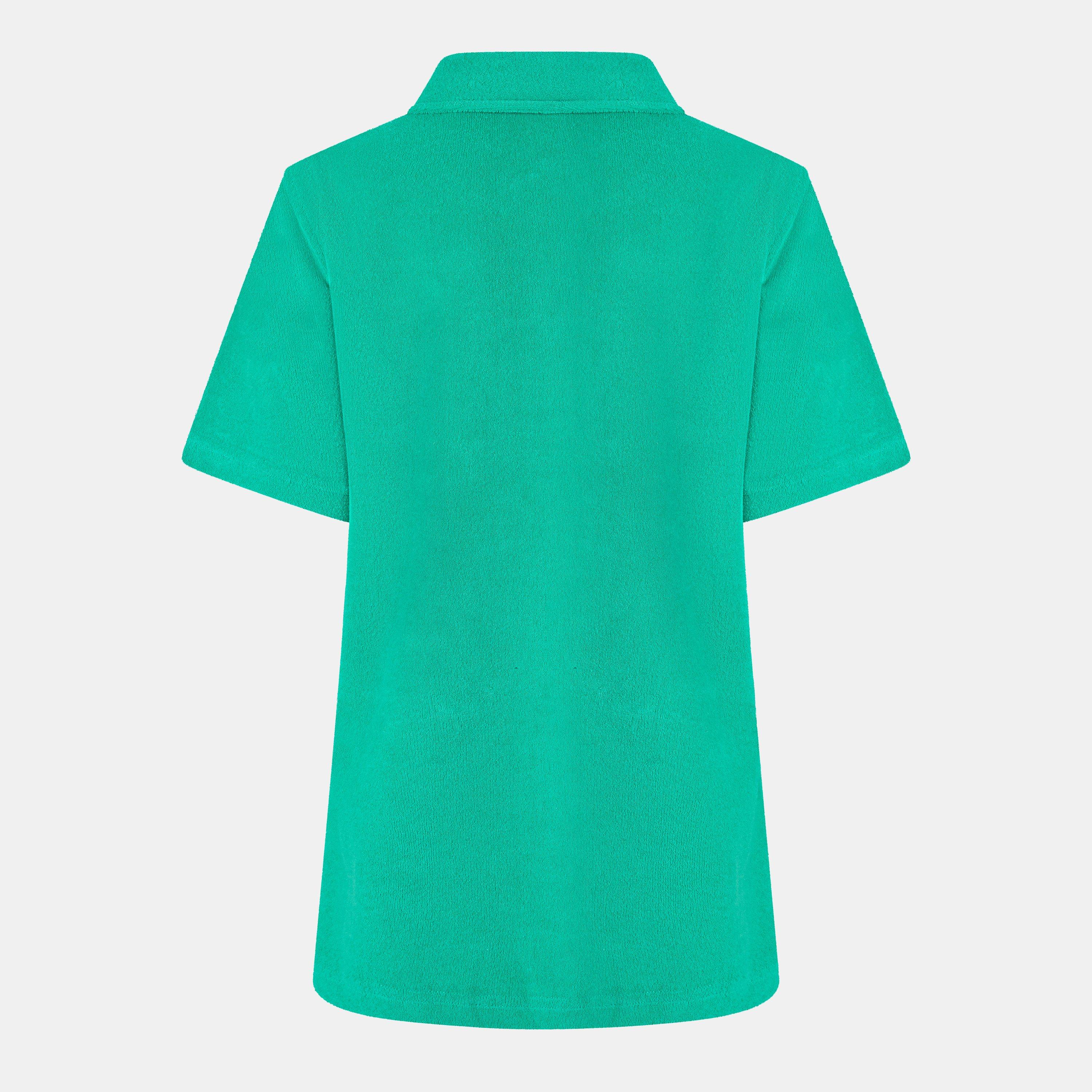 Forest Green - Jack Wills - Terry Short Sleeve Shirt - 2