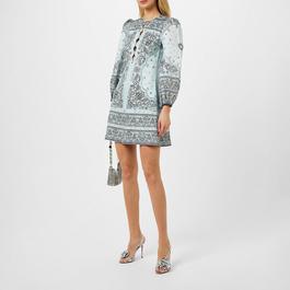 Zimmermann Matchmaker Keyhole Mini Dress