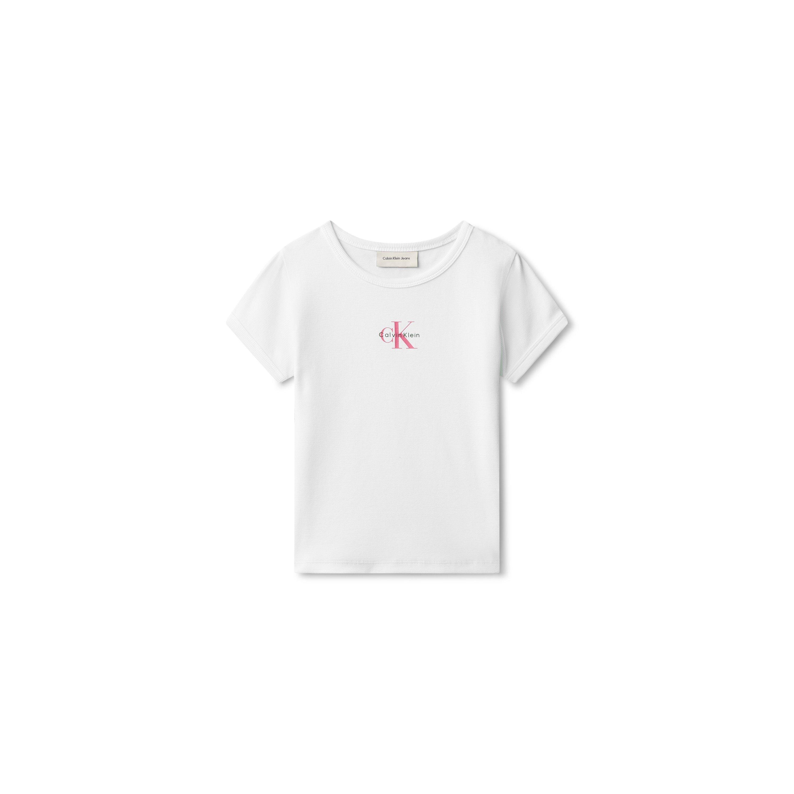 White YAF - Calvin Klein Jeans - Kids' Cropped Top - 1