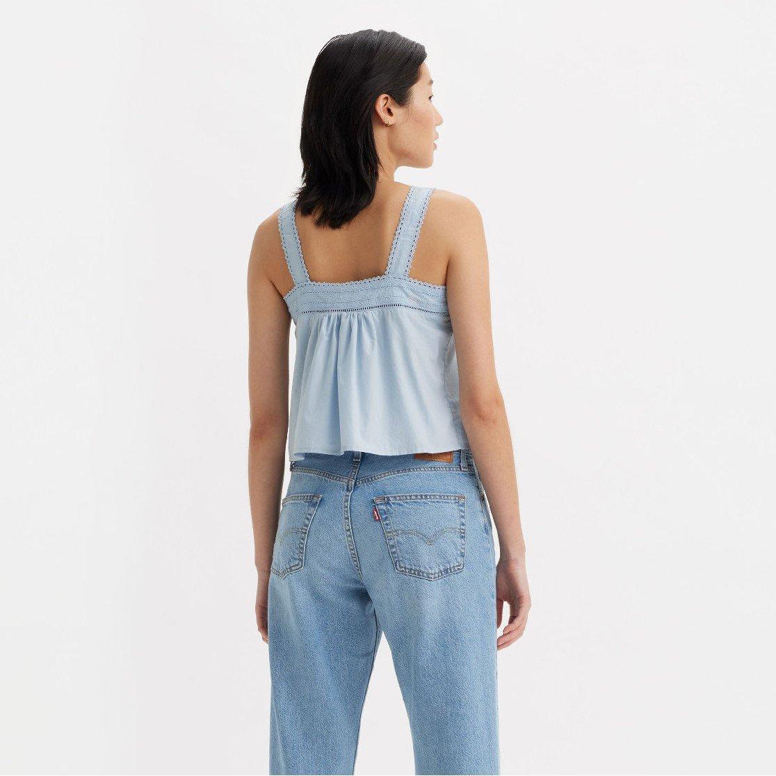 Kentucky Blu - Levis - Women's Cici Tank Woven Cami Vest - 4