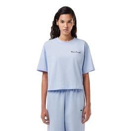 Lacoste Women's Cropped Crop Top