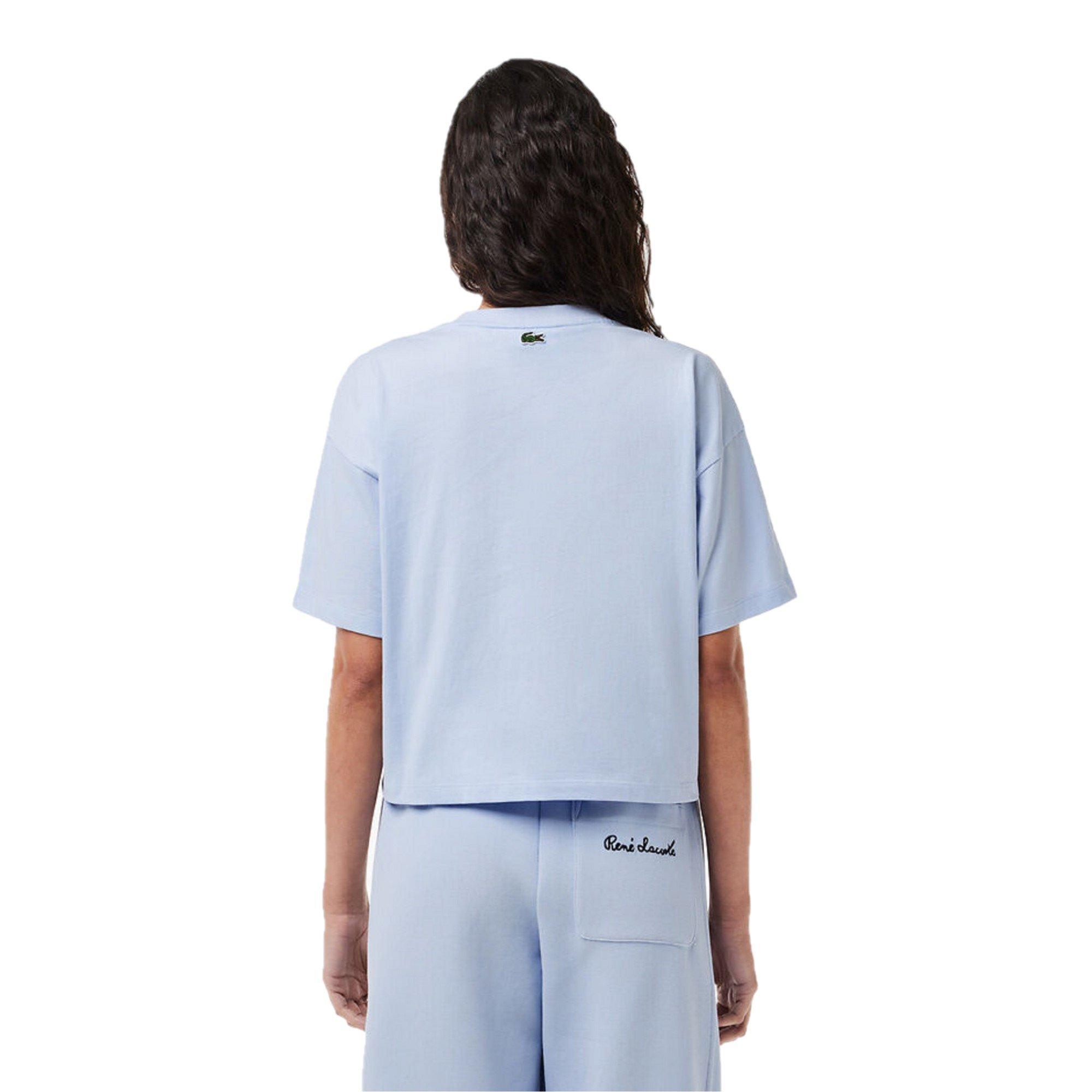 Phoenix Blue - Lacoste - Women's Cropped Crop Top - 2
