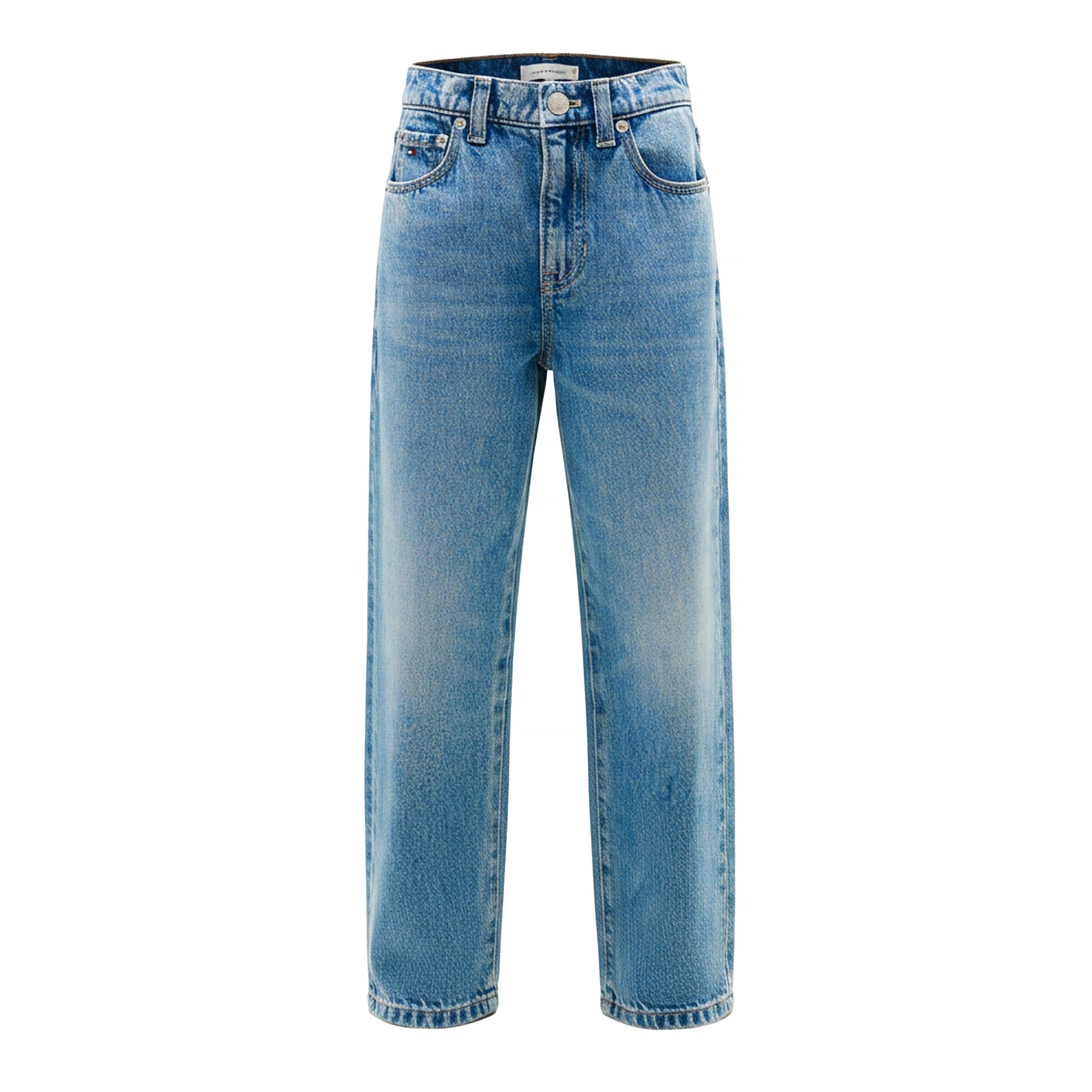 Medium Used 1CF - Tommy Hilfiger - Kids' Straight Leg Jeans - 1