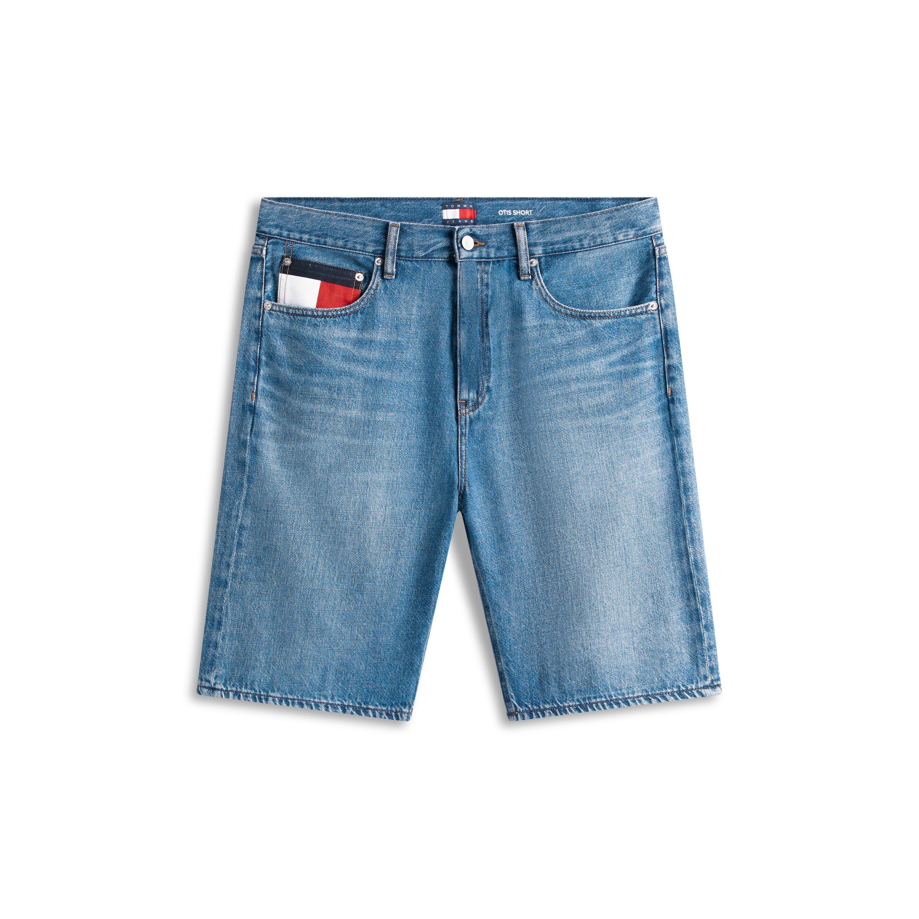 Tommy Jeans Men's Denim Shorts - Denim Dark - L