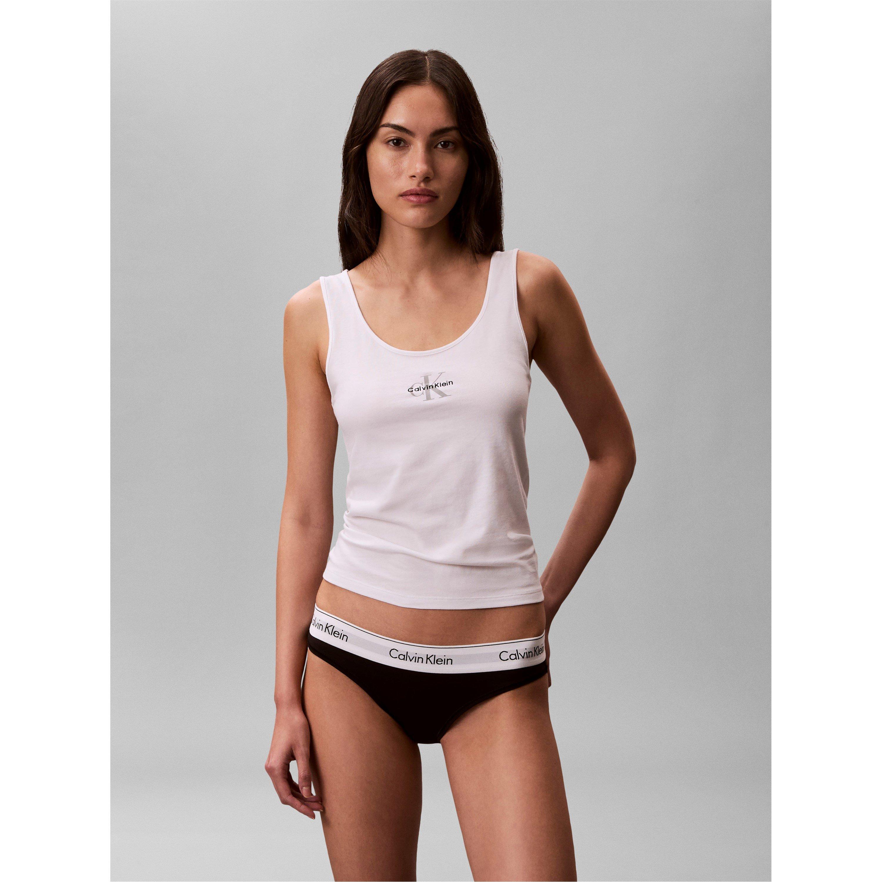 Classic White - Calvin Klein - Women's Cami Top - 2