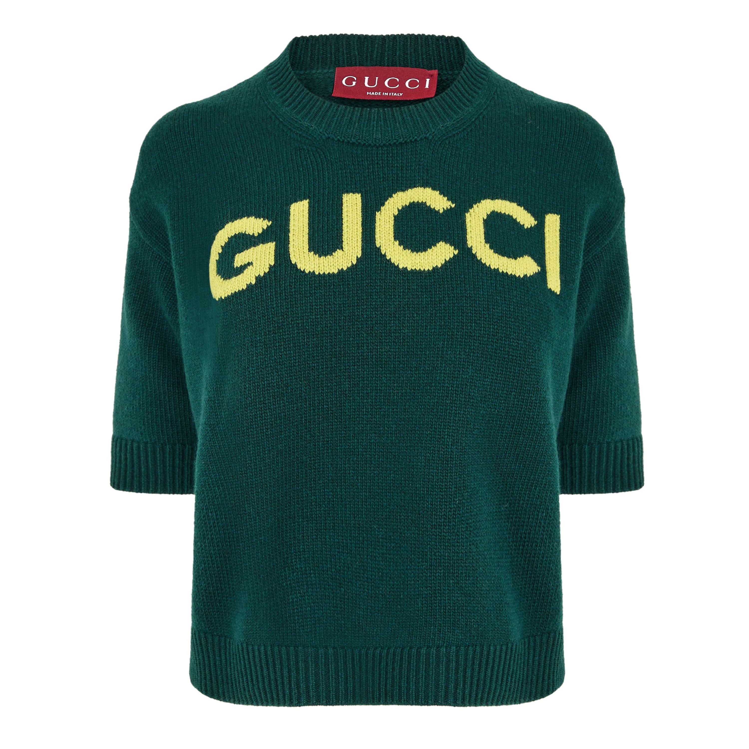 Gucci Women's Knitted Crop Top | Flannels