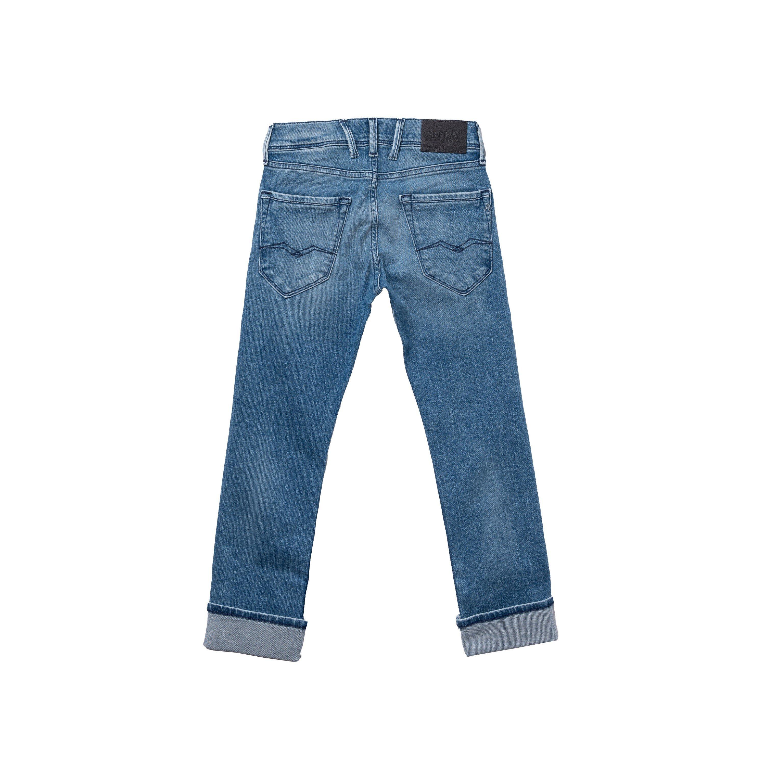 Mid Wash 010 - Replay - Kids' Neill Slim Fit Jeans - 2
