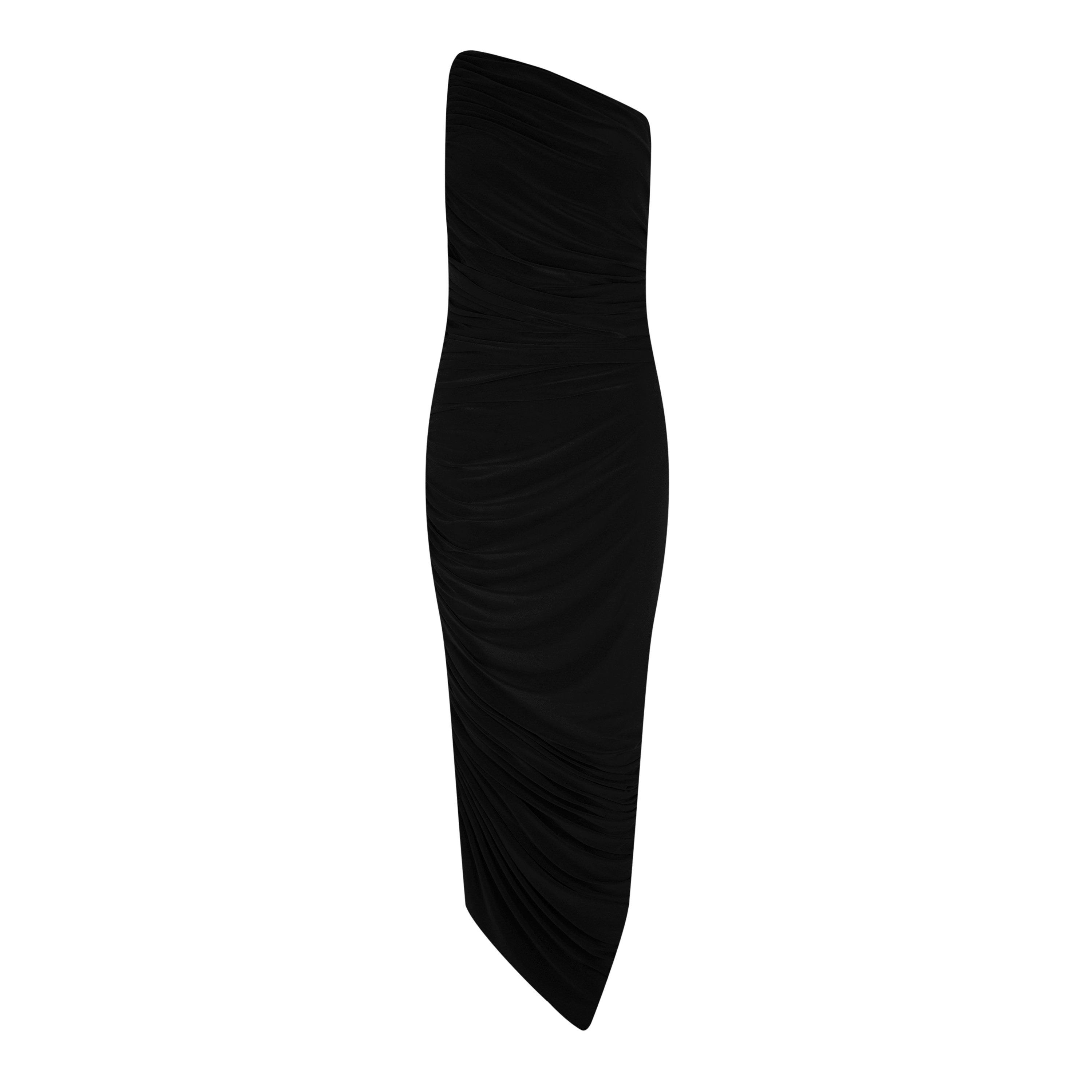 Black - Norma Kamali - Diana Gown - 7
