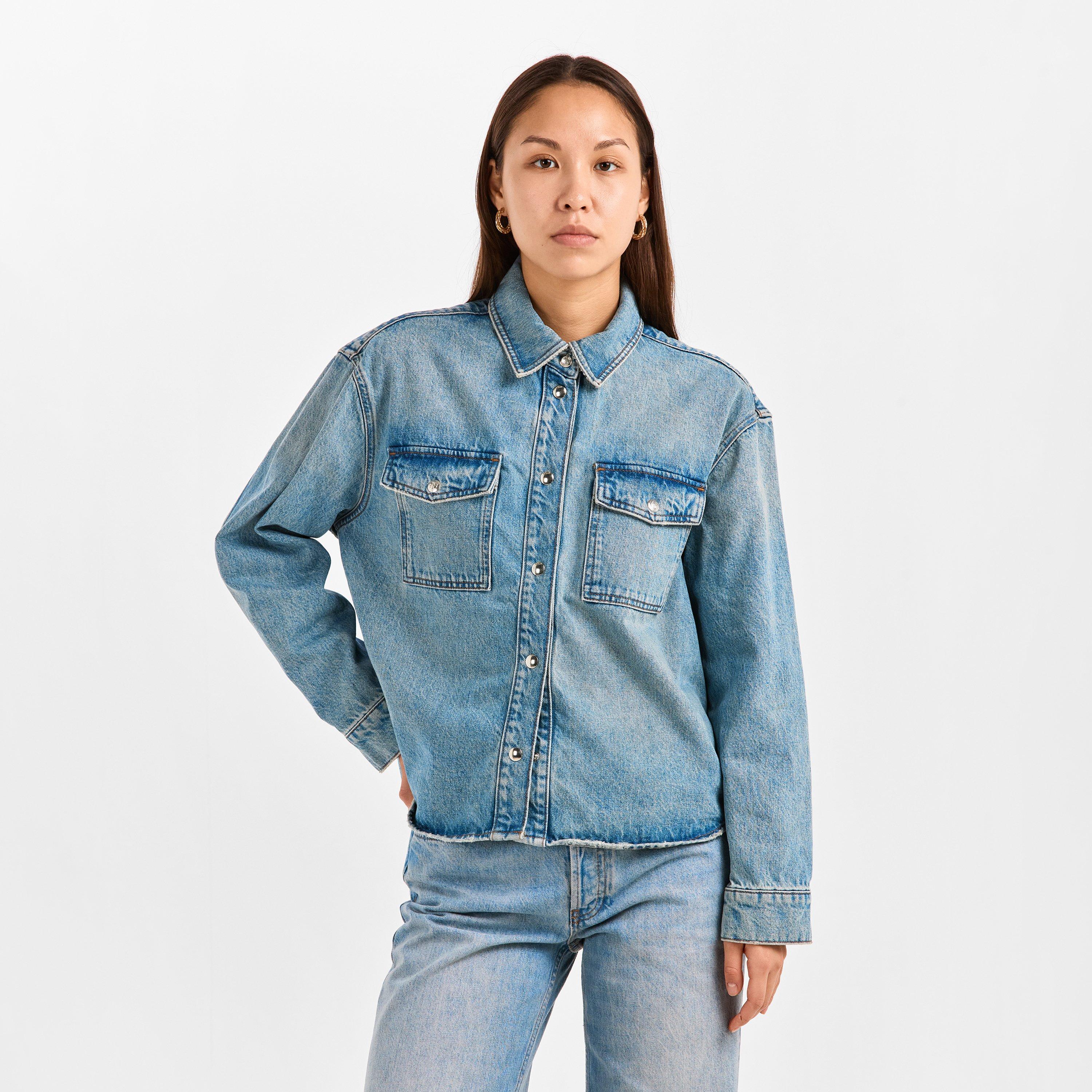 BALTIC BLUE - Anine Bing - Womens Paxton Shirt - 3