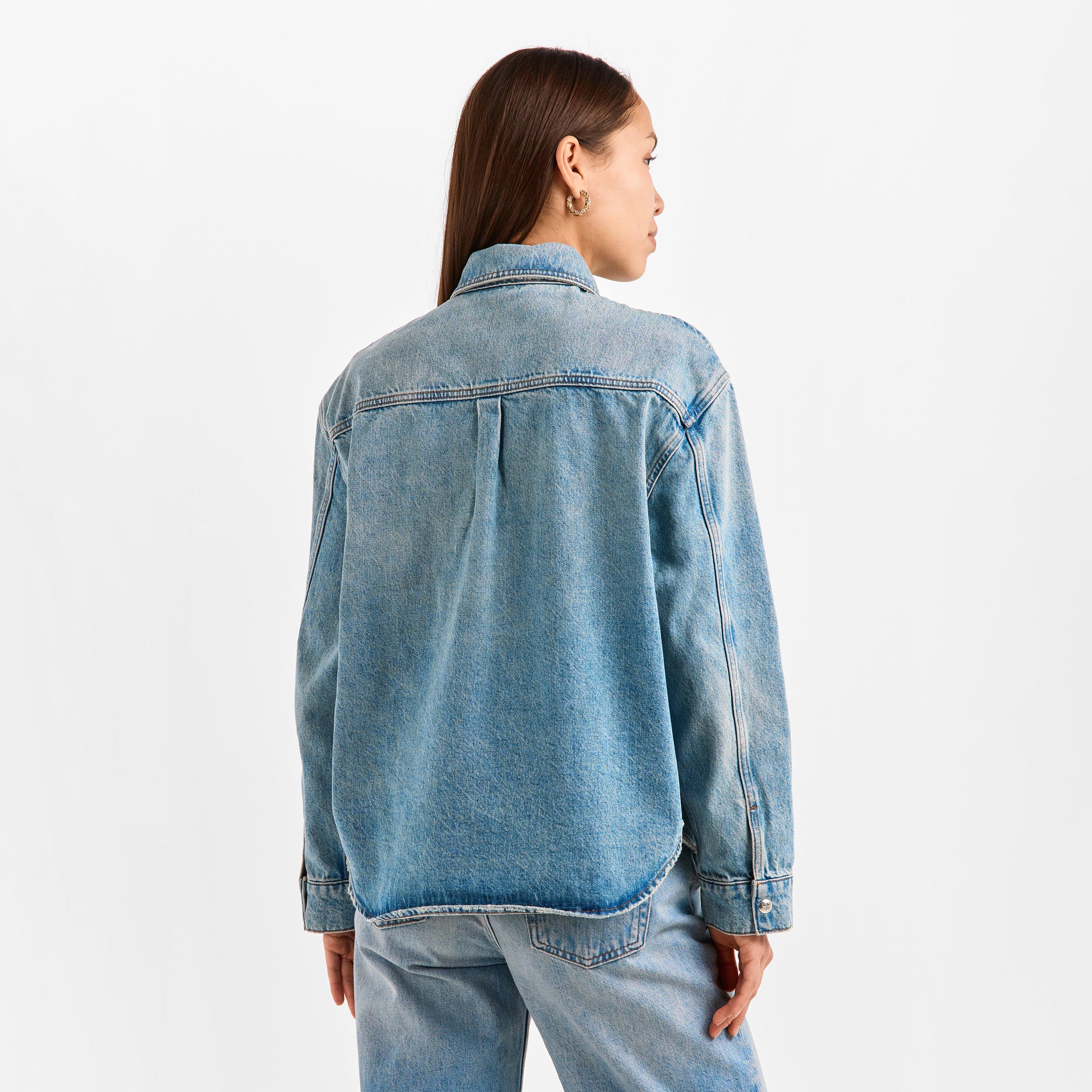 BALTIC BLUE - Anine Bing - Womens Paxton Shirt - 4