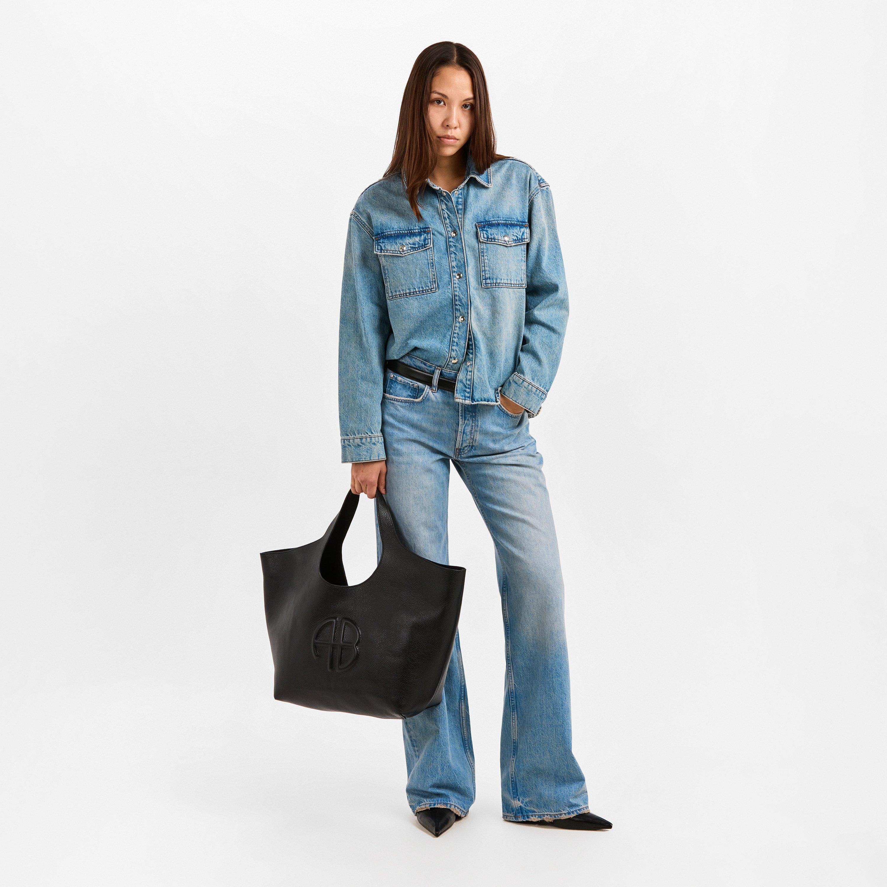 BALTIC BLUE - Anine Bing - Womens Paxton Shirt - 6