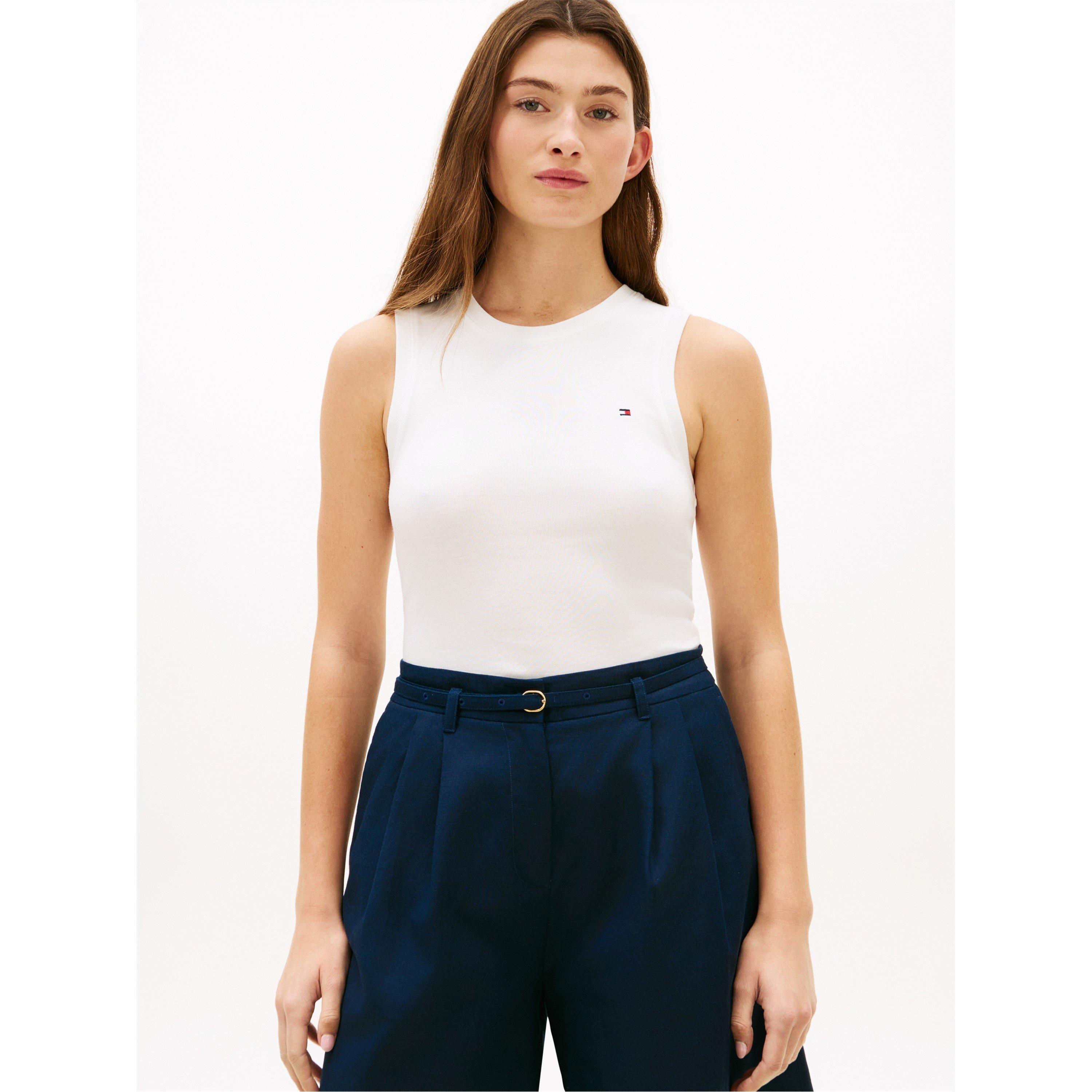 Ecru - Tommy Hilfiger - Tommy Slim Cody Tee Ld62 - 2