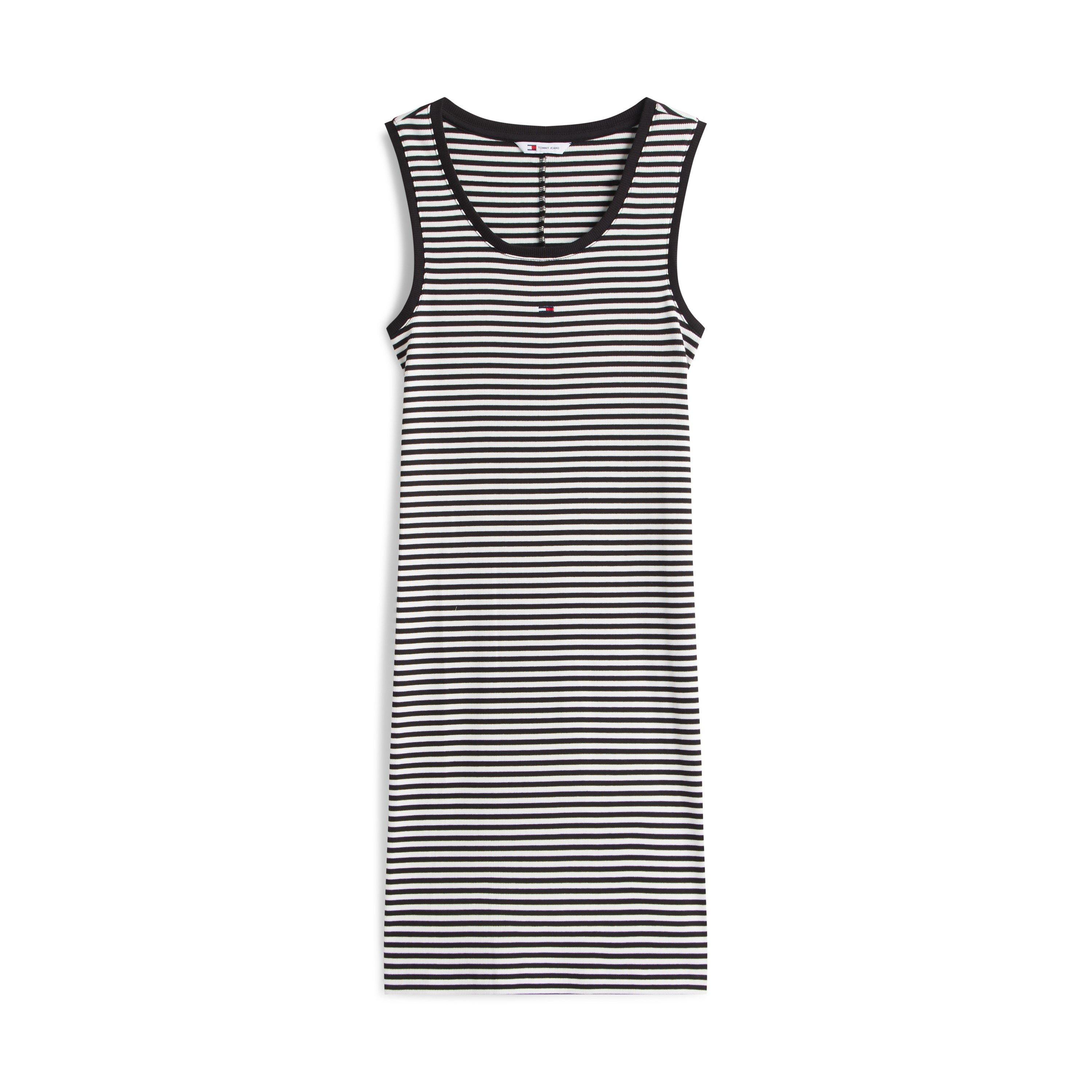 Black/Ecru St - Tommy Jeans - TJ Ess Rib B Tnk Ld62 - 5