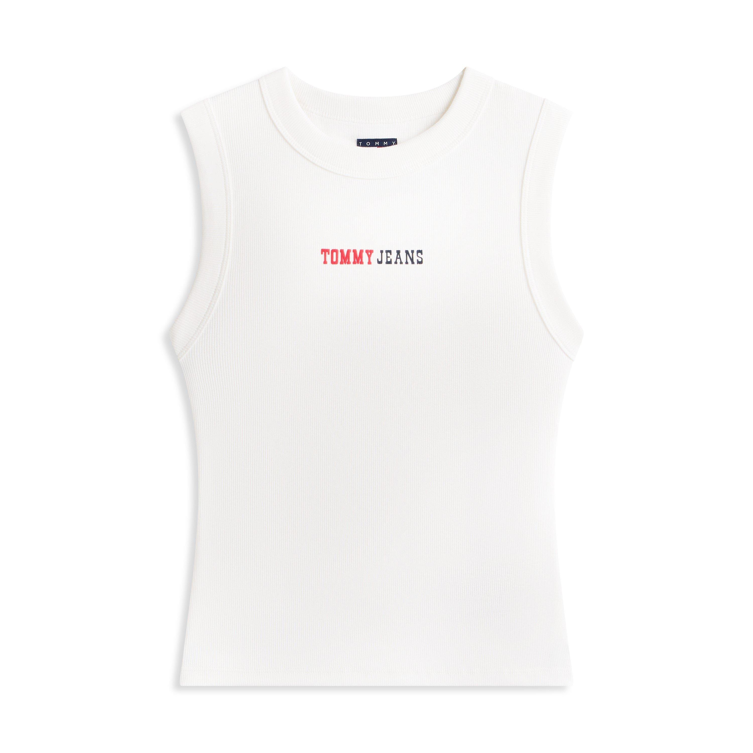 Tommy Jeans Women's Cami Top - Ecru - 12 (M)