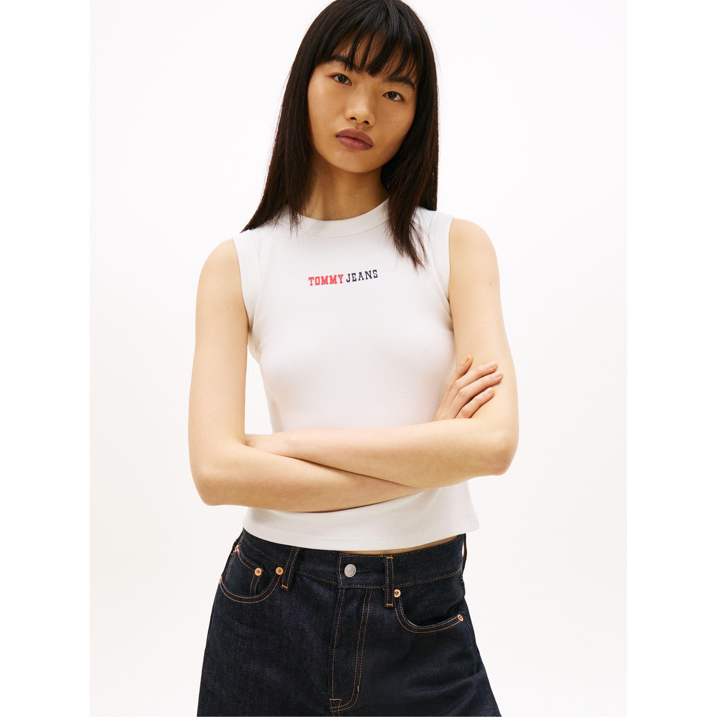 Ecru - Tommy Jeans - Women's Cami Top - 2