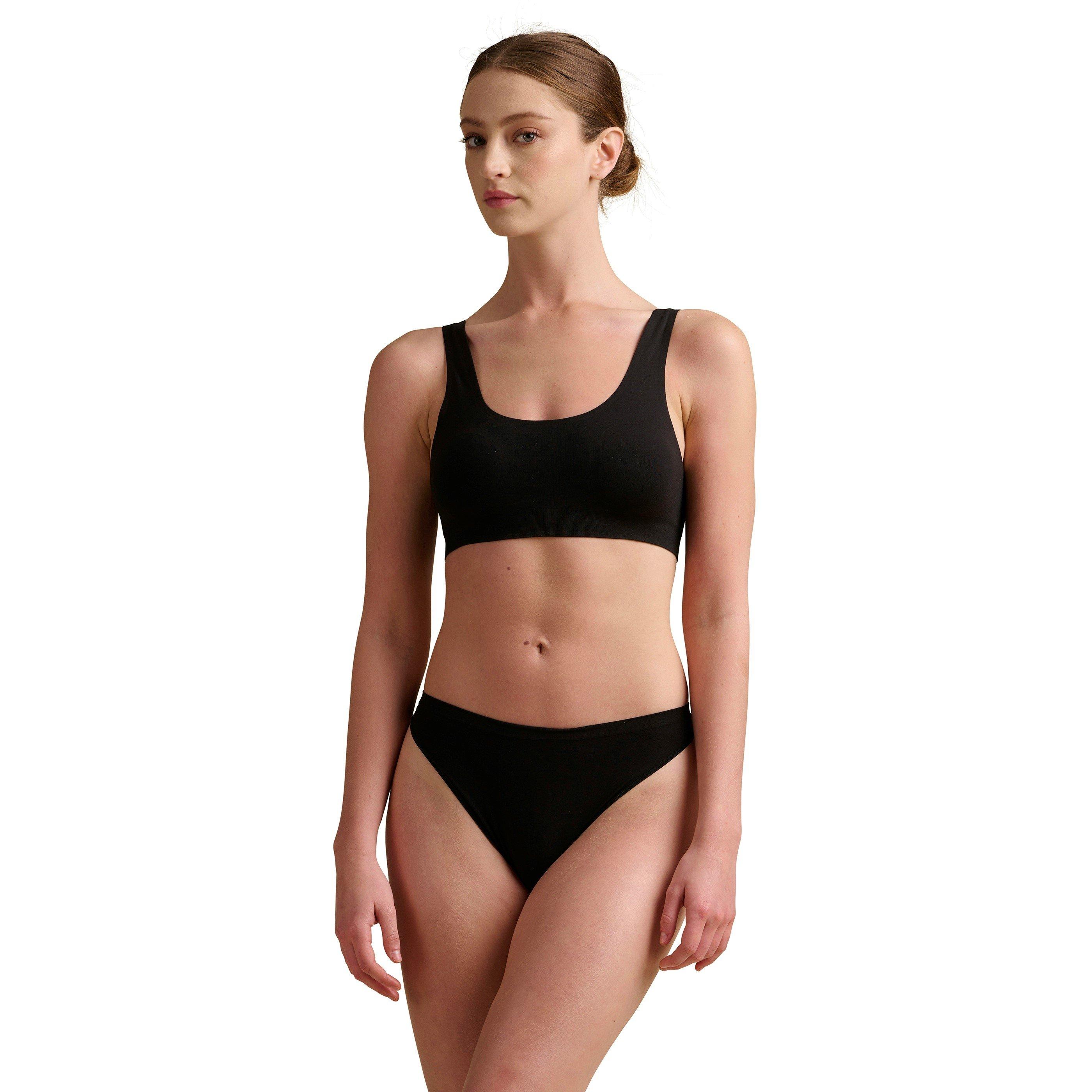 Black - Wolford - STRUCTURED SCOOP TOP - 2