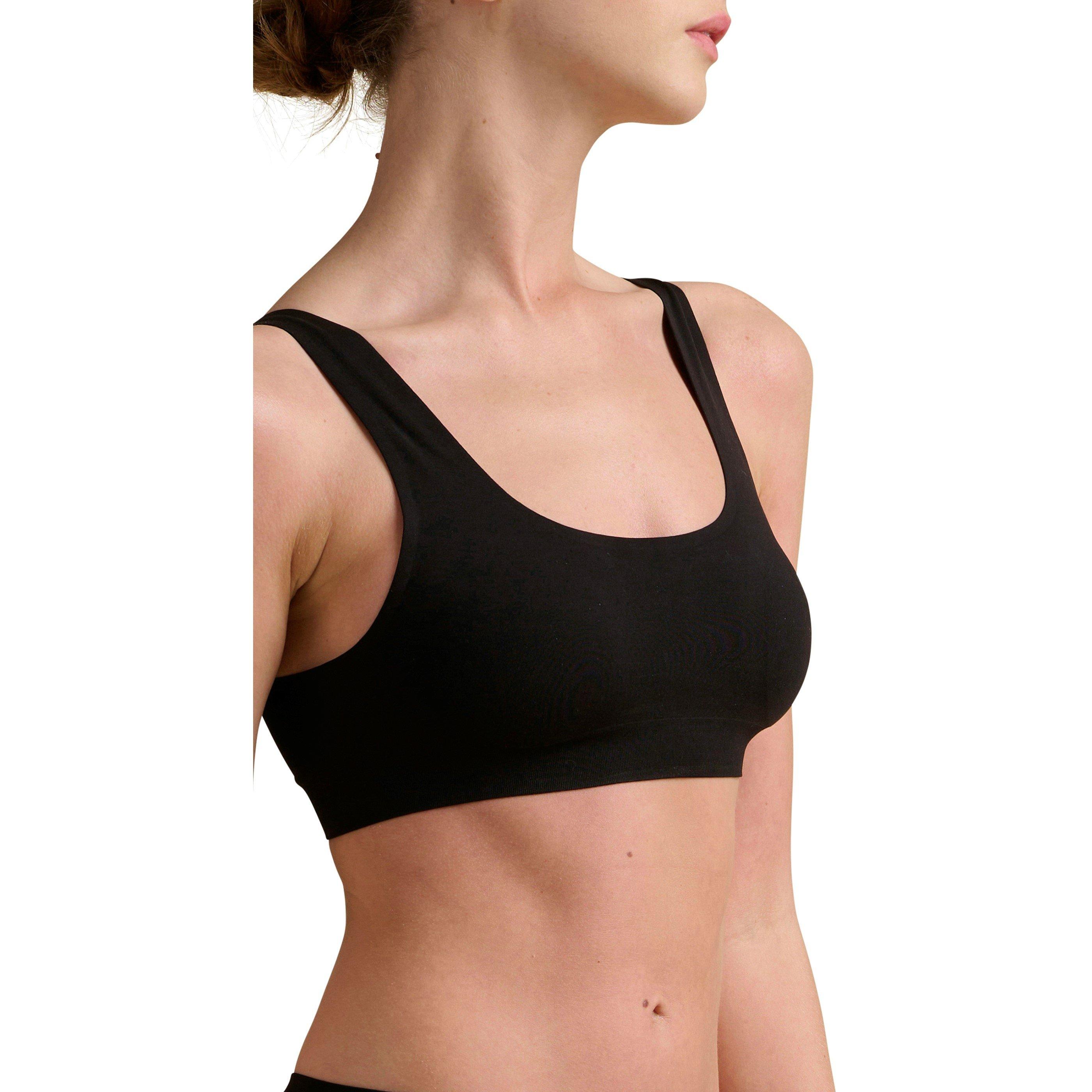 Black - Wolford - STRUCTURED SCOOP TOP - 5