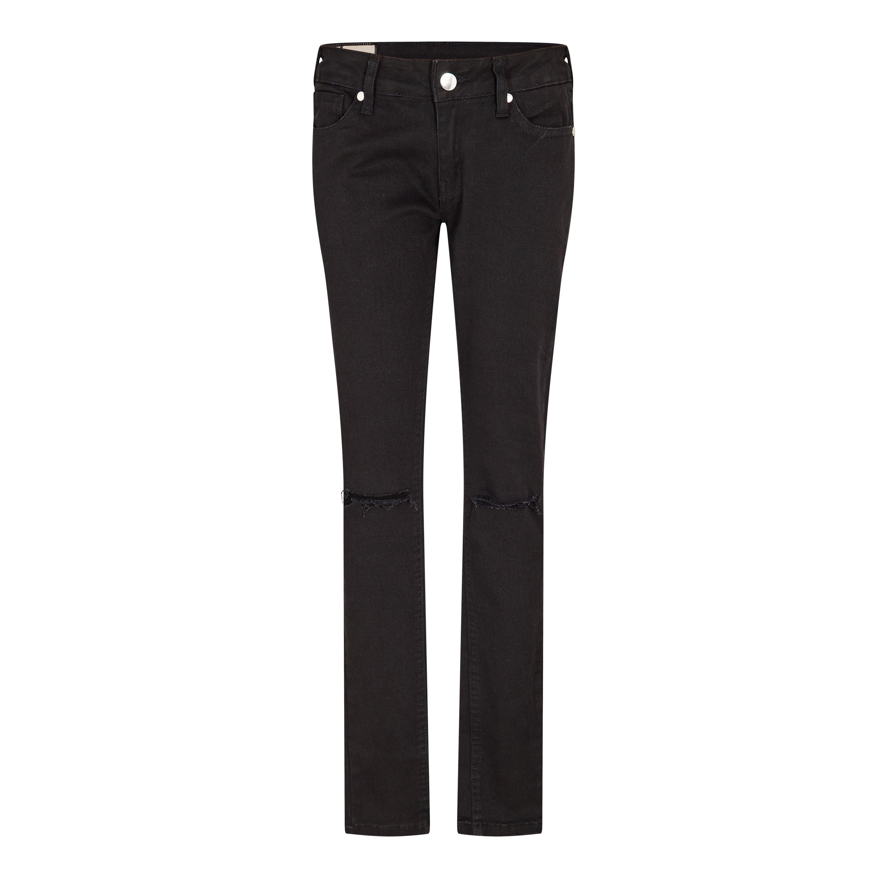 Black - Criminal Damage - Men's Ripper Skinny Jeans - 1