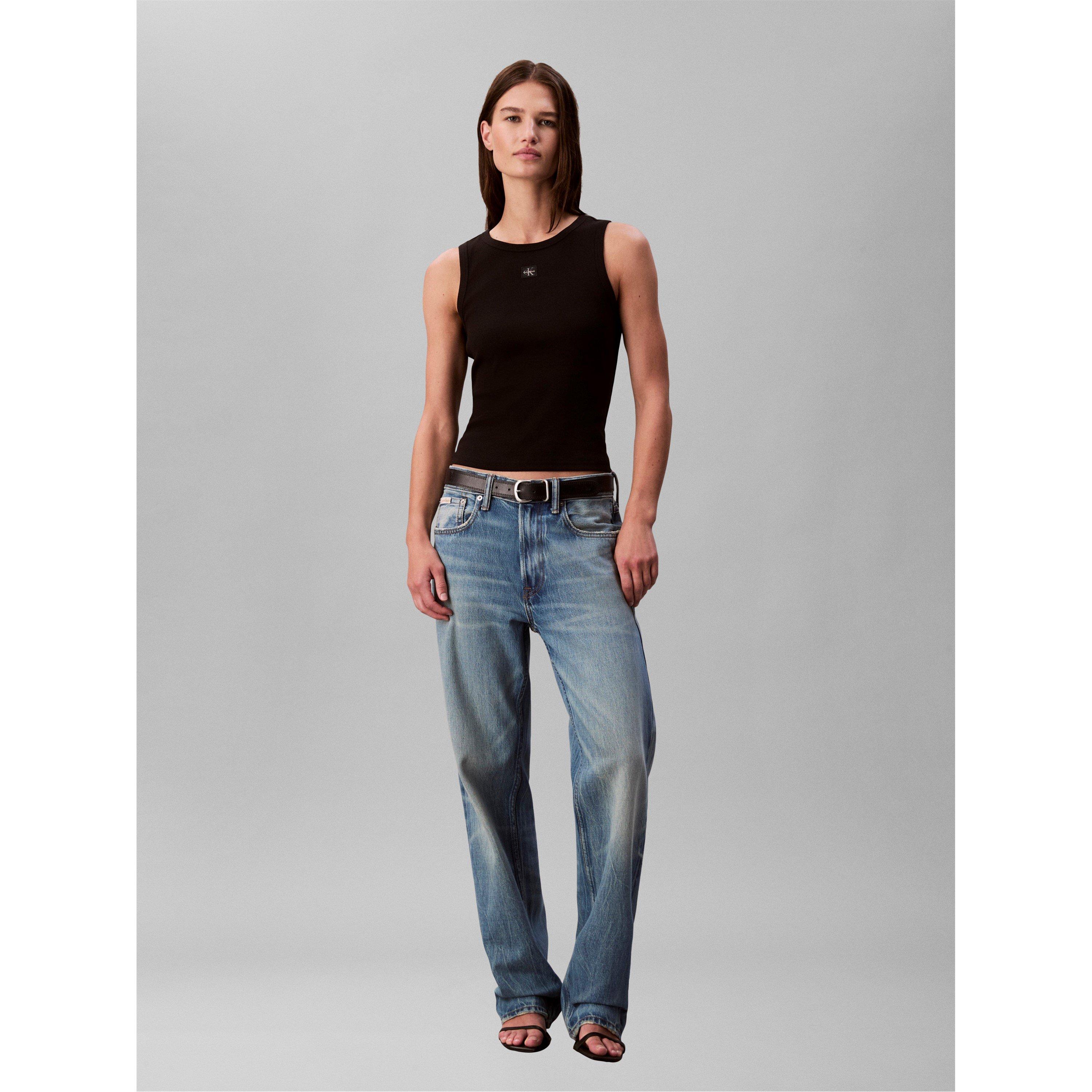 Black - Calvin Klein Jeans - Women's Tank Vest - 5