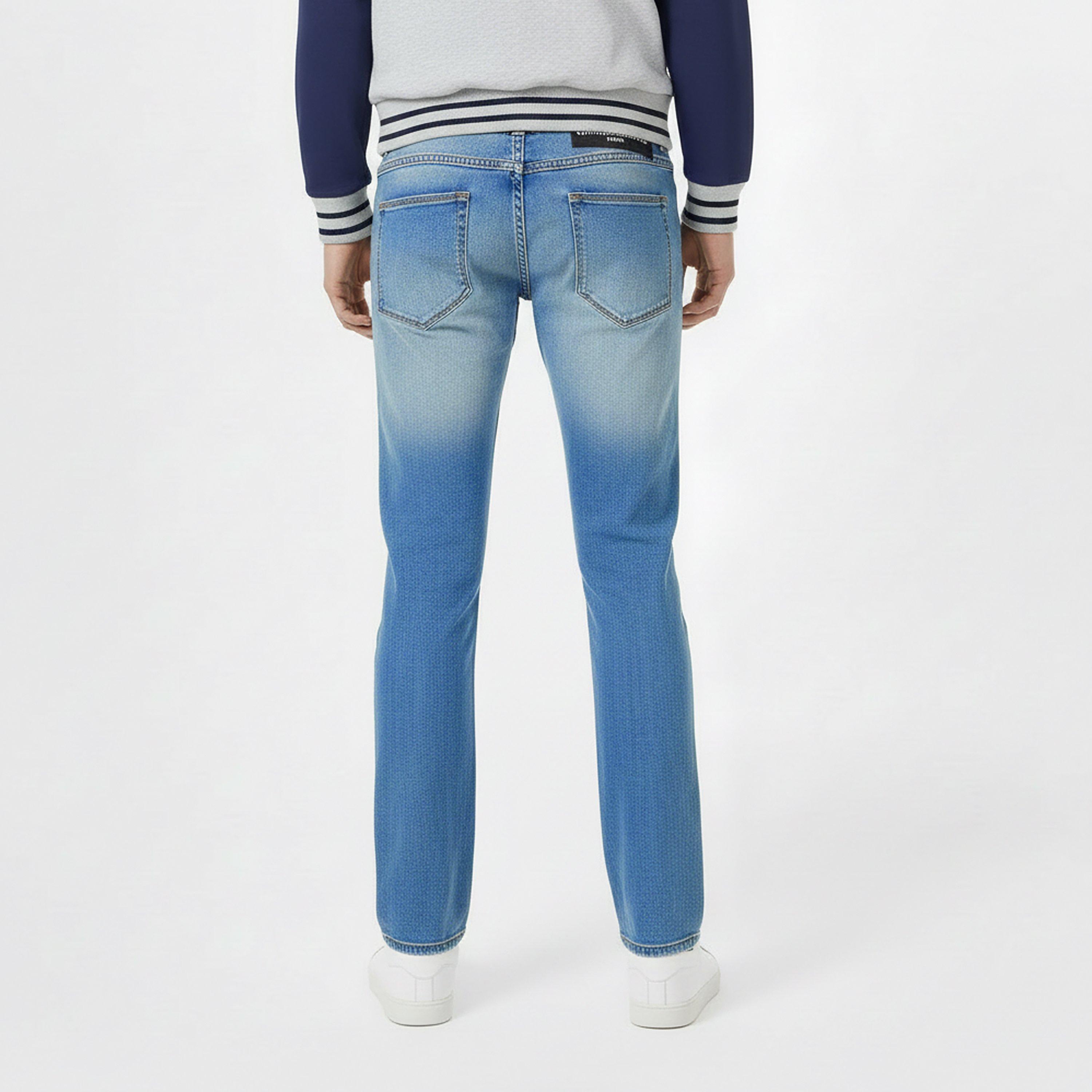 Blue Wash - Criminal Damage - Men's Skinny Jeans - 4