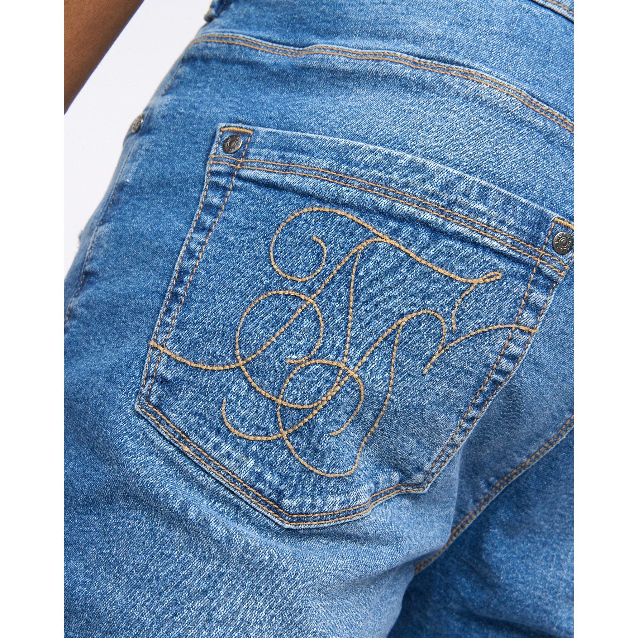 Kraftig vask blå - SikSilk - SikSilk Roke Skinny Sn99 - 5