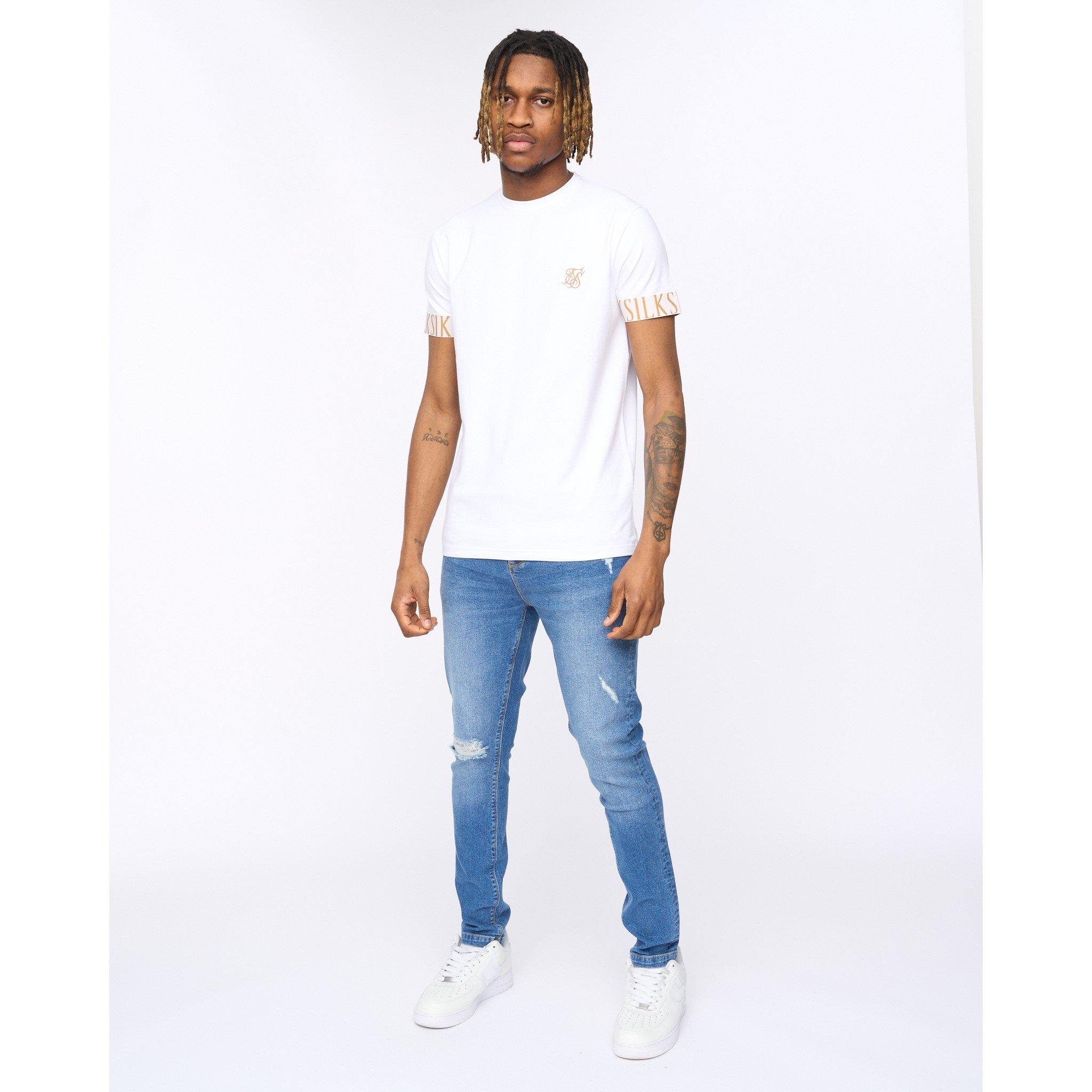 Kraftig vask blå - SikSilk - SikSilk Roke Skinny Sn99 - 6