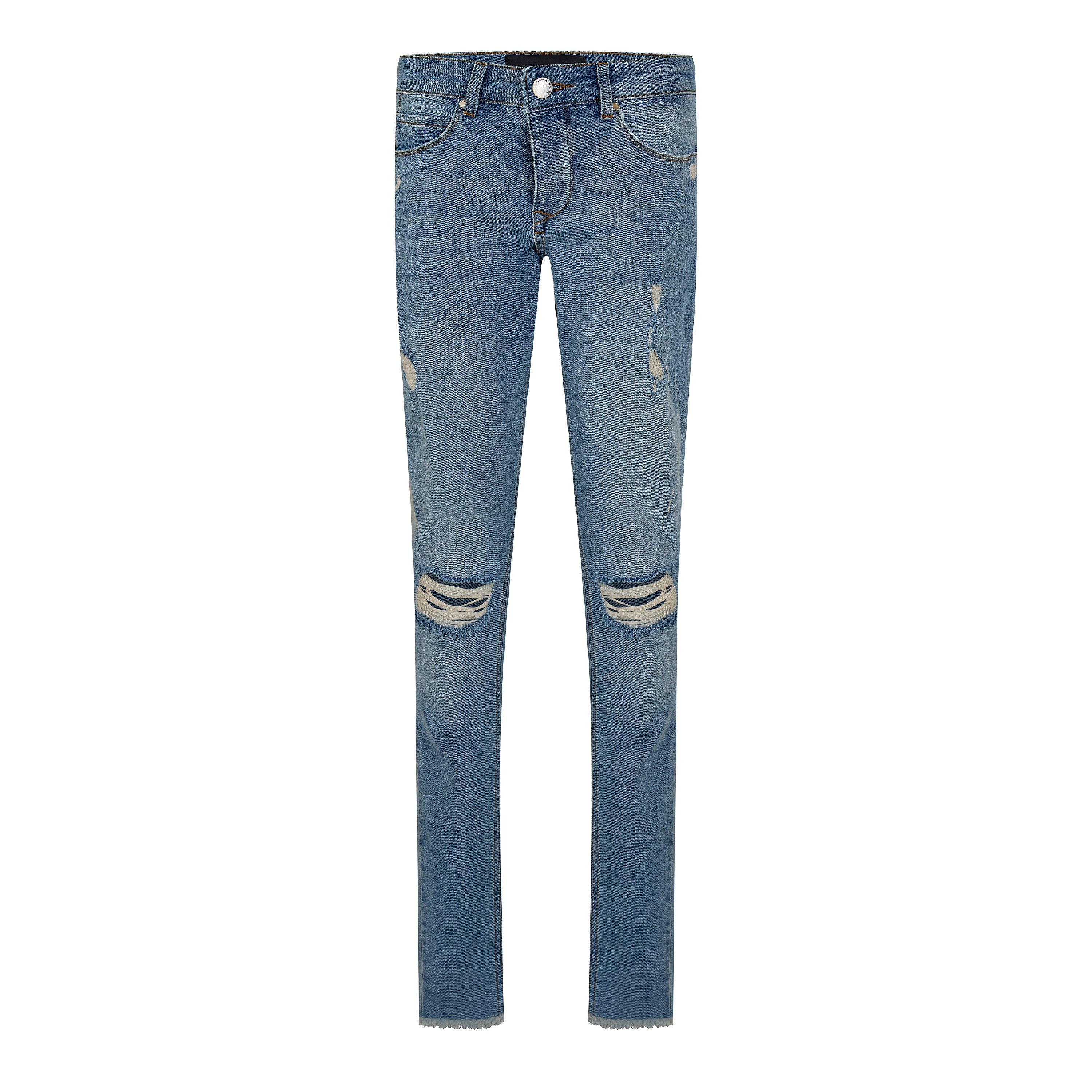Blue Wash - Criminal Damage - Women's Curtis Slim Fit Jeans - 1