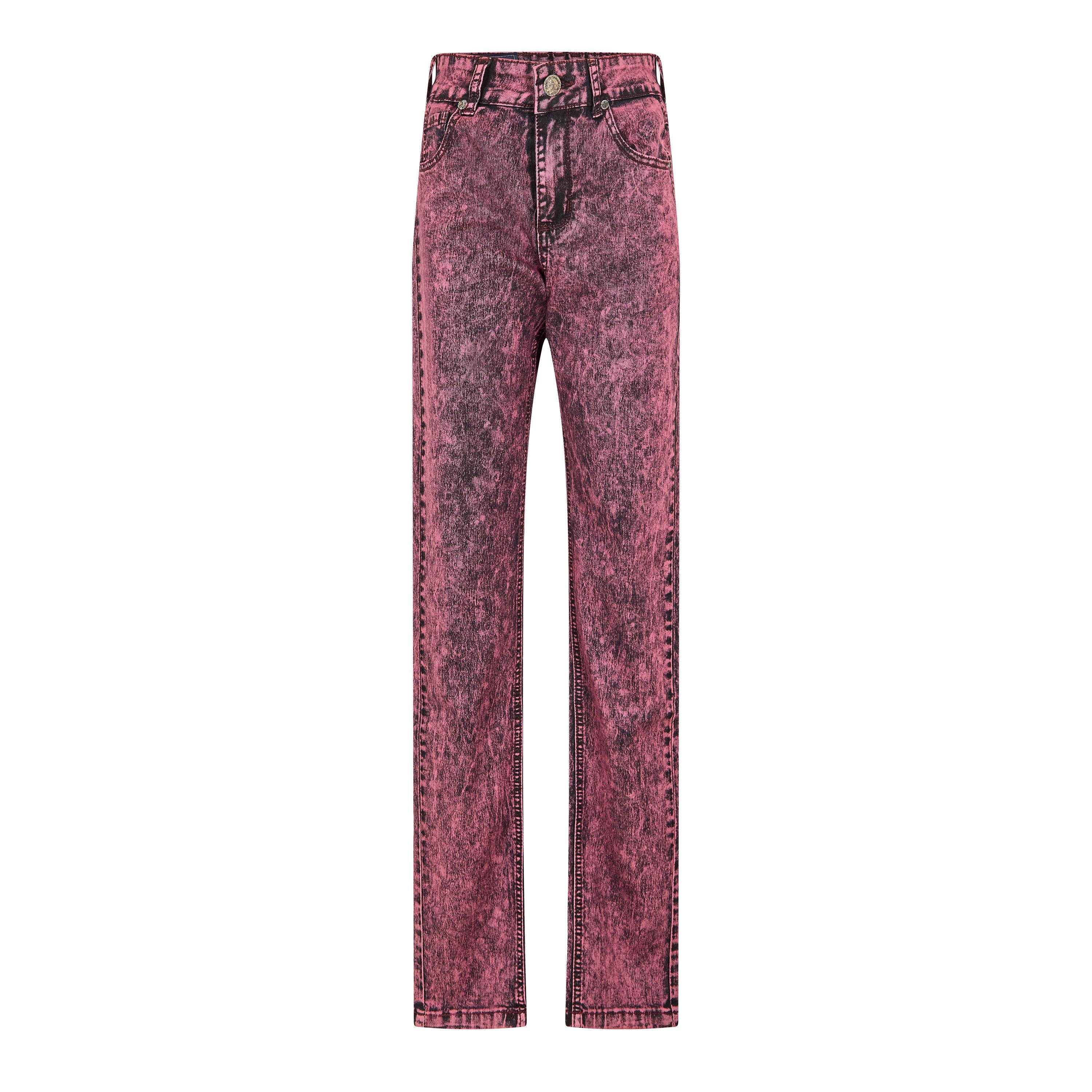 Acid Burgundy - Criminal Damage - Men's Sos Skinny Jeans - 1