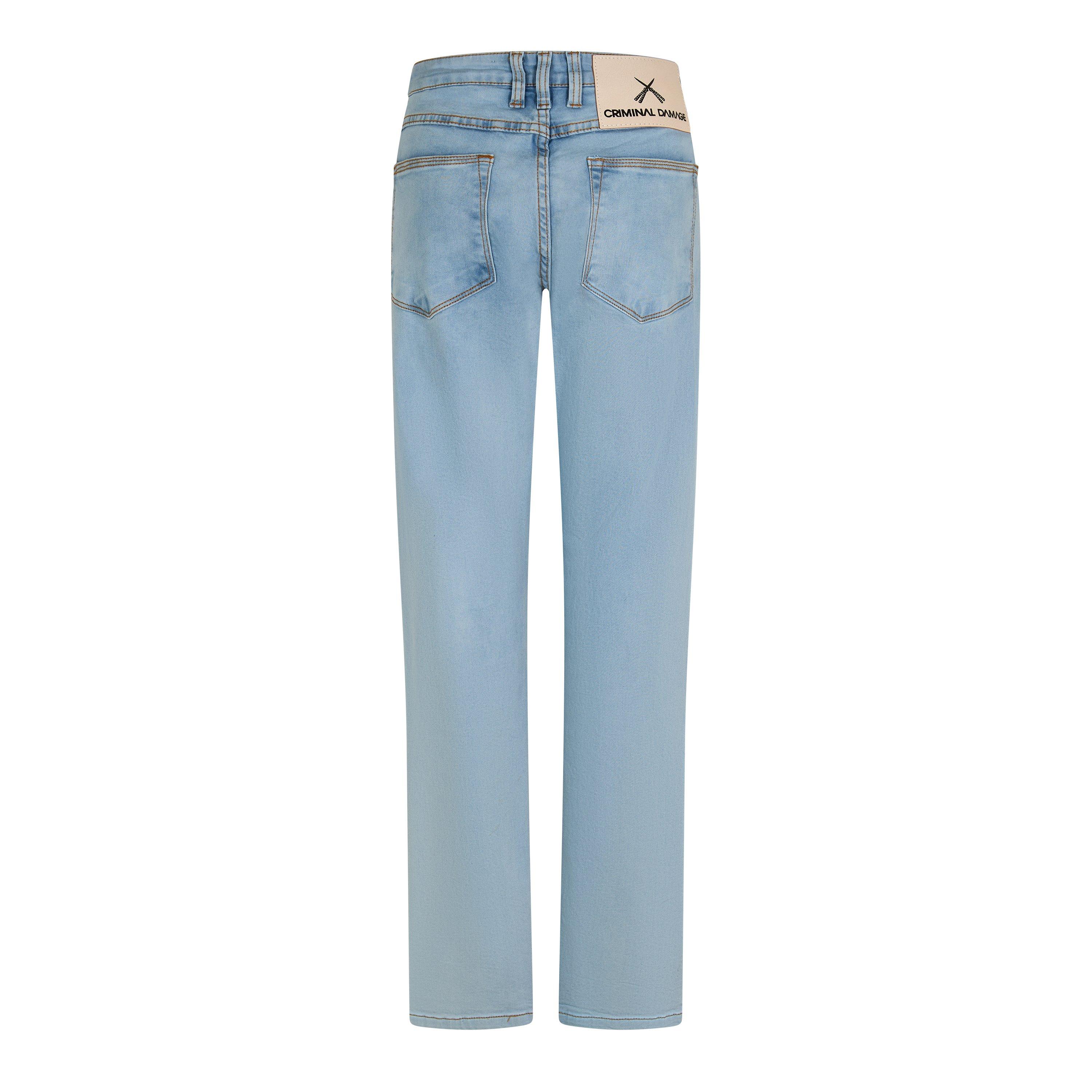 Bleach Blue - Criminal Damage - Men's Sos Skinny Jeans - 2