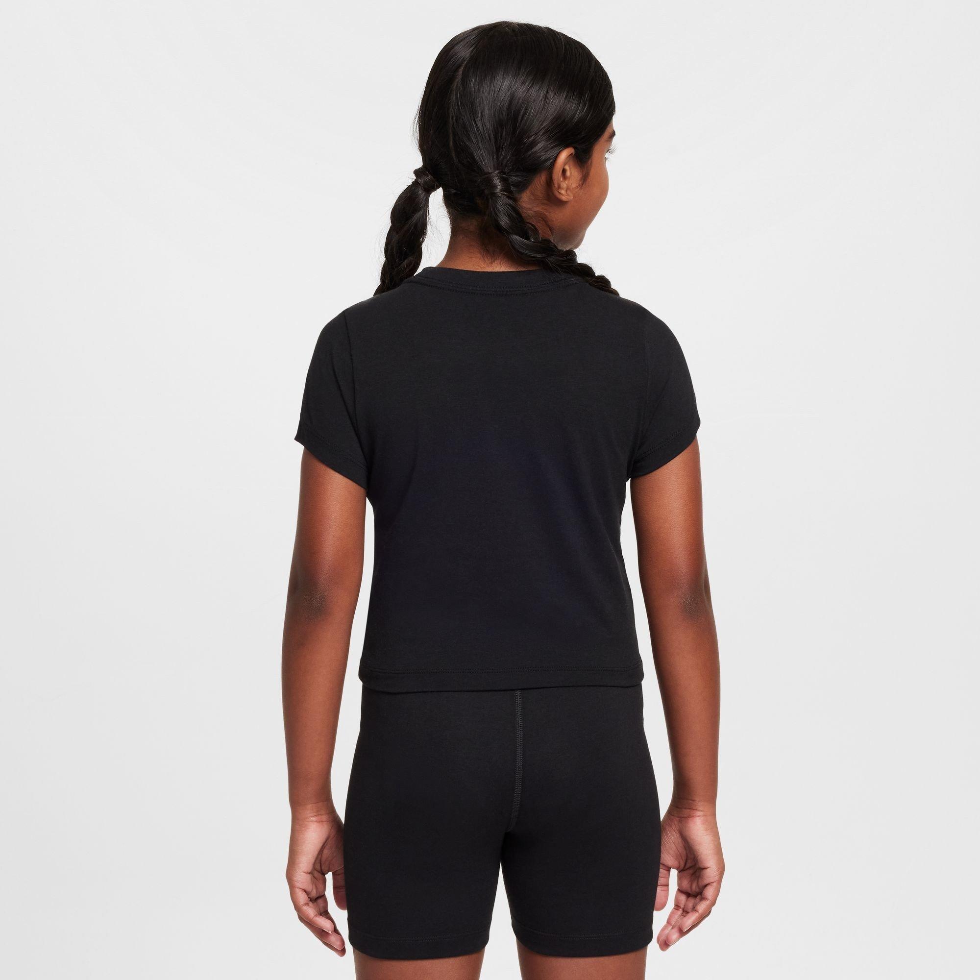 Black - Nike - Nike Cropped T-Shirt Jn64 - 2
