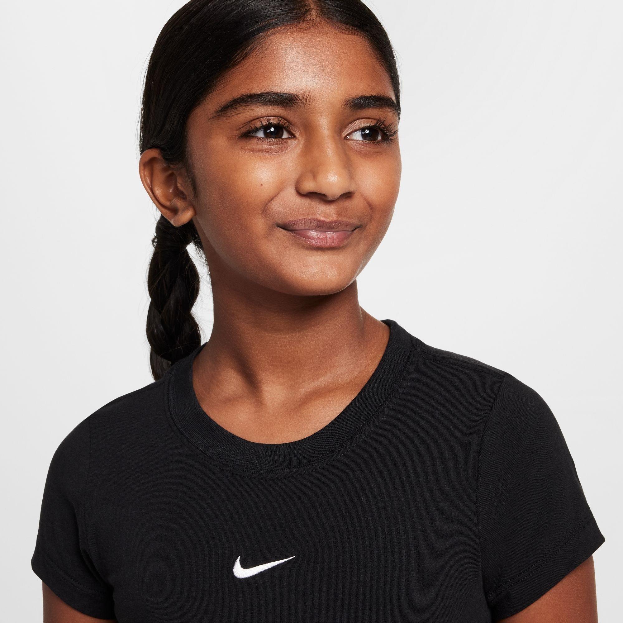 Black - Nike - Nike Cropped T-Shirt Jn64 - 3
