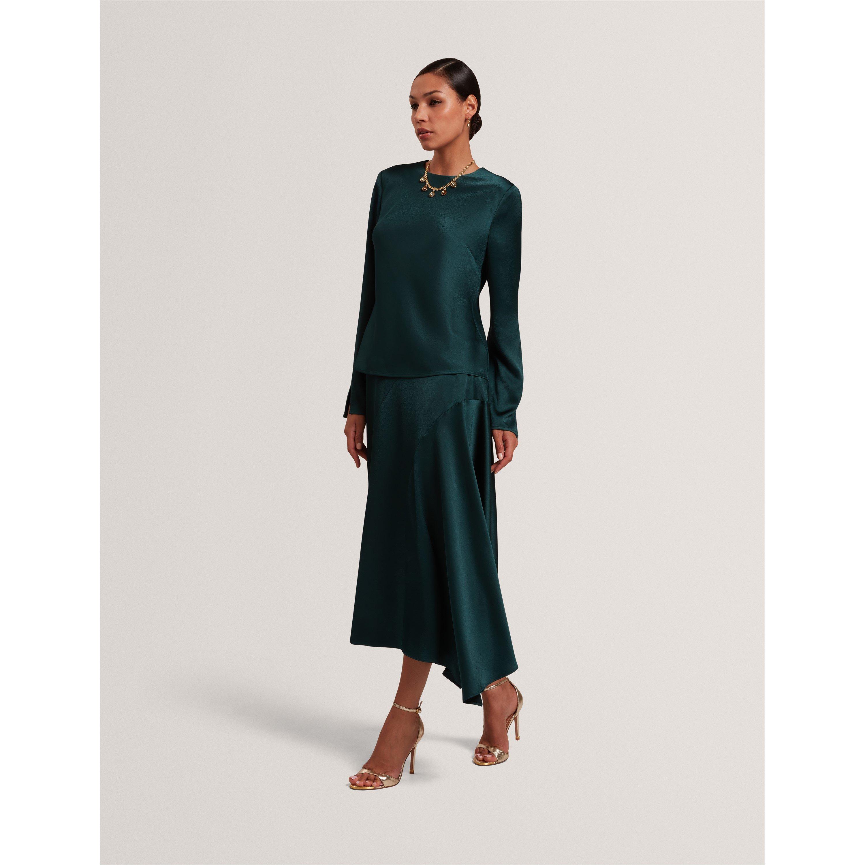 Verde Scuro - Ted Baker - Ted LS Mesh Top Ld61 - 5