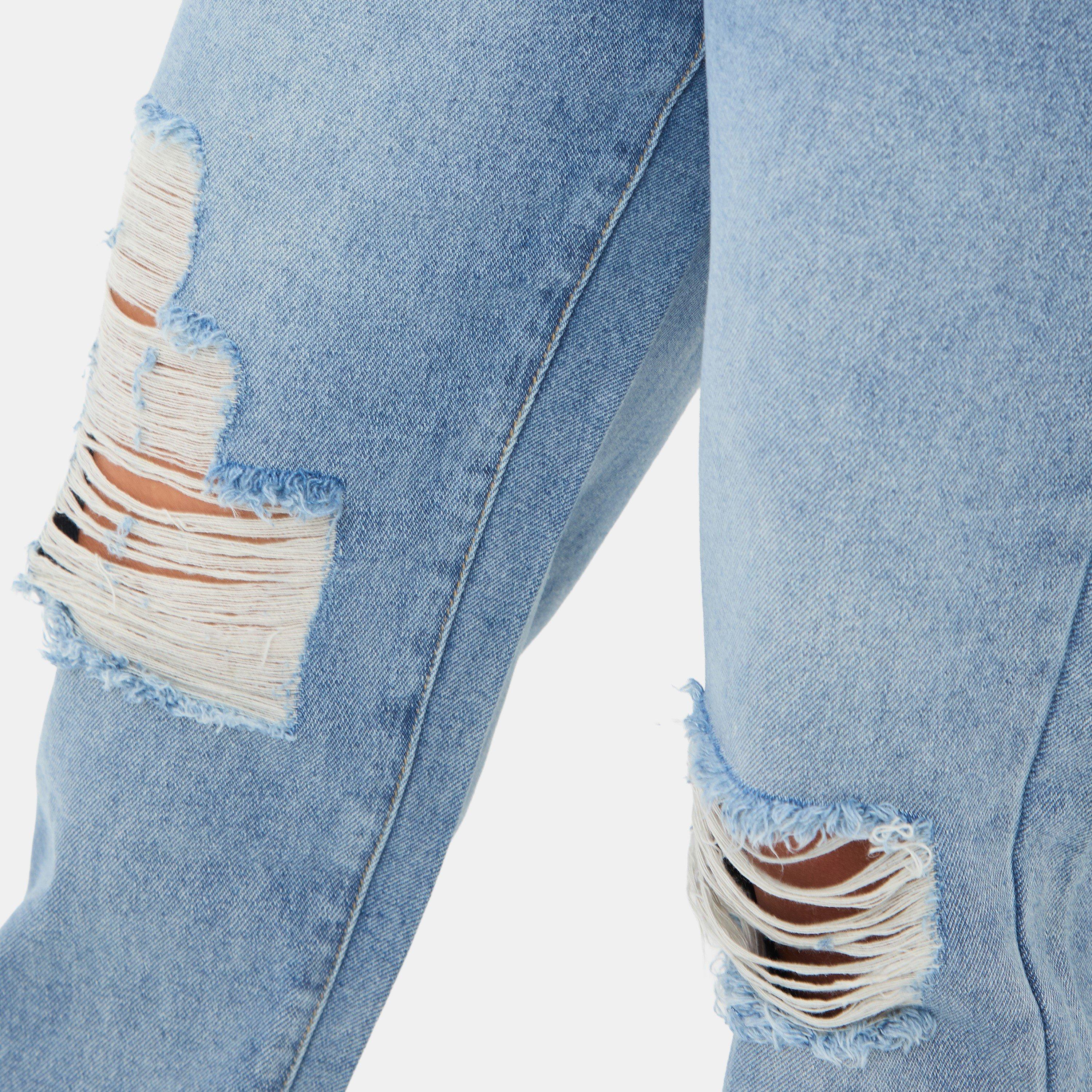 Blue - I Saw It First - ISIF Ripped Jean Ld62 - 5