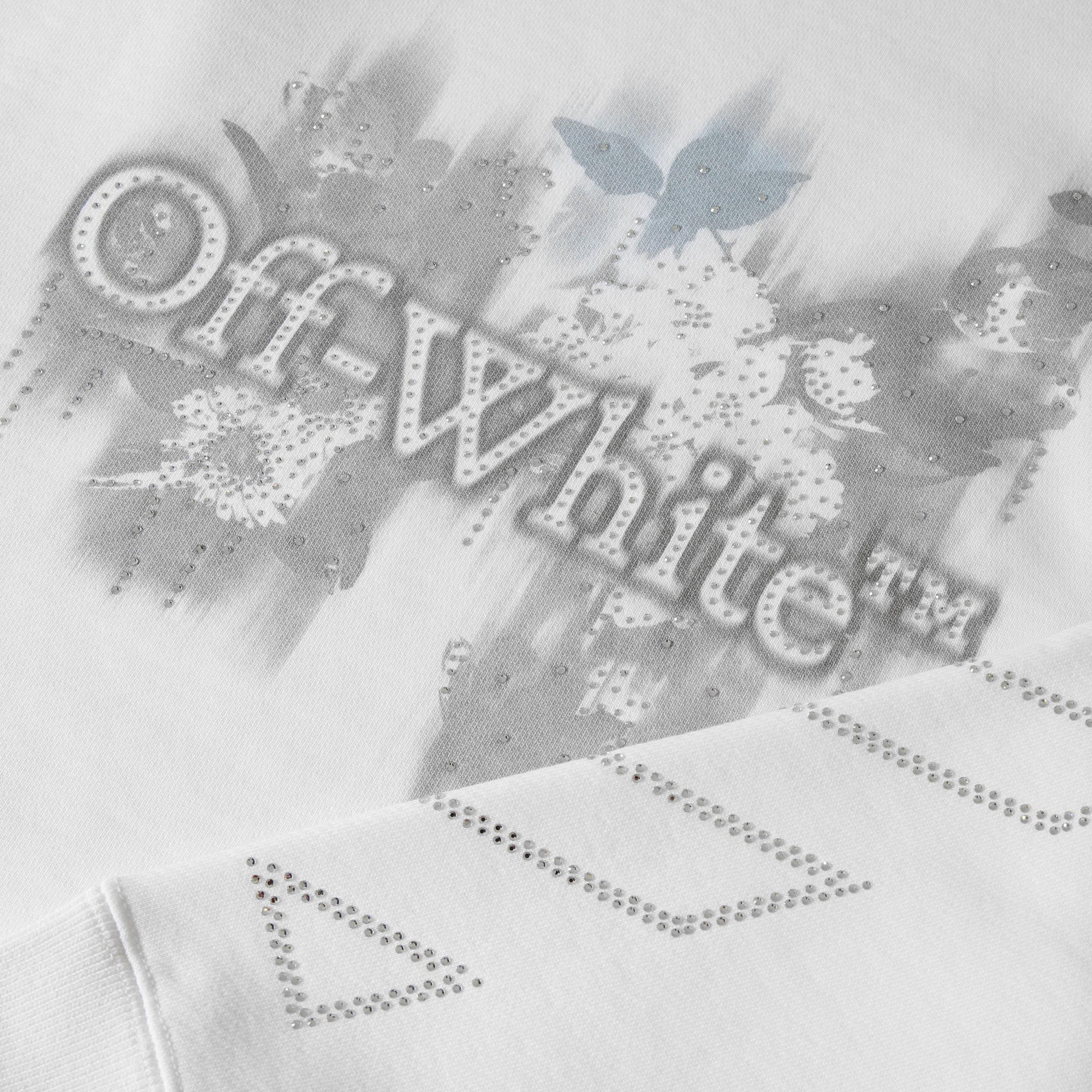 Cryst - Off White - Off Flower Crew Ld63 - 3