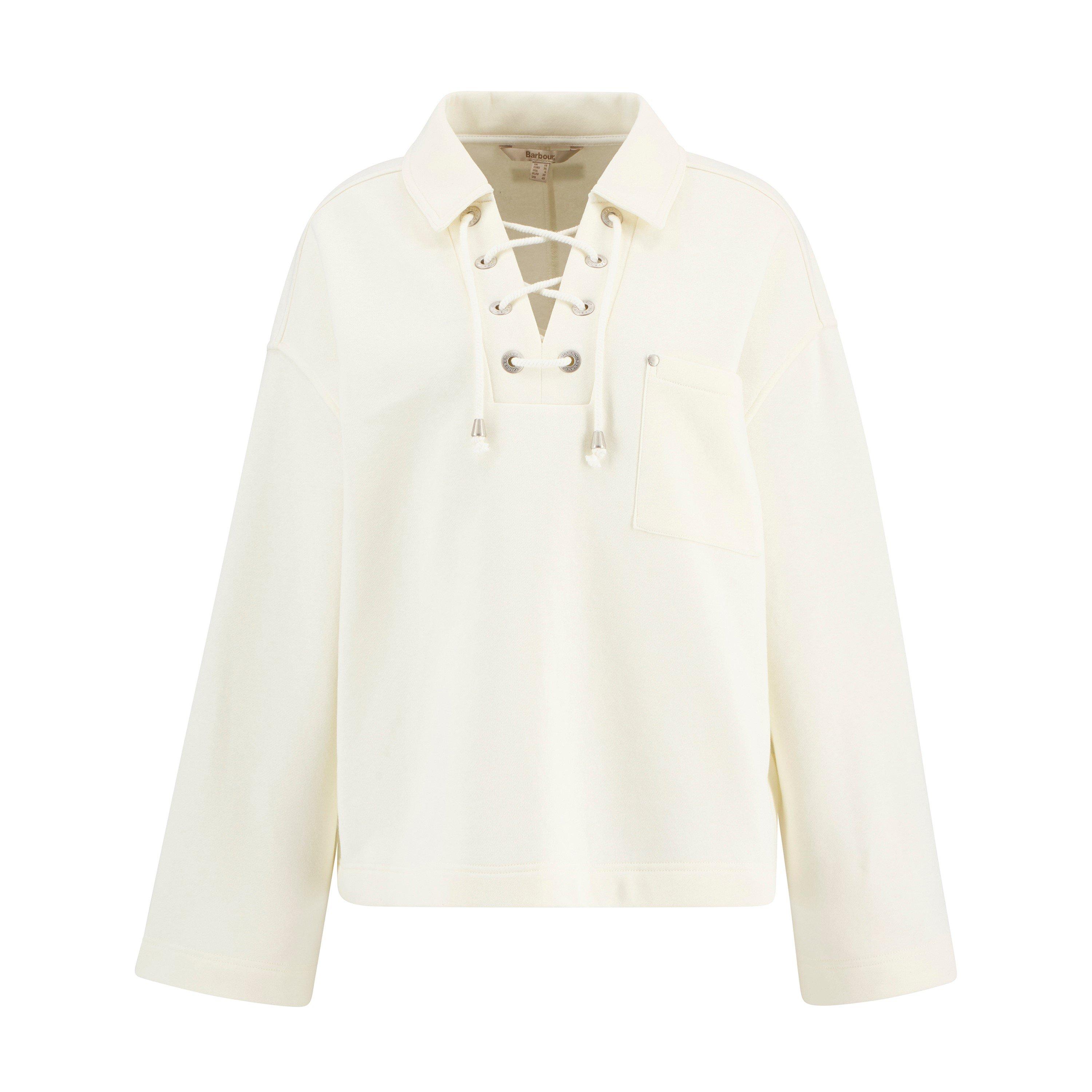 Ecru - Barbour - Womens Daya Sweatshirt - 1