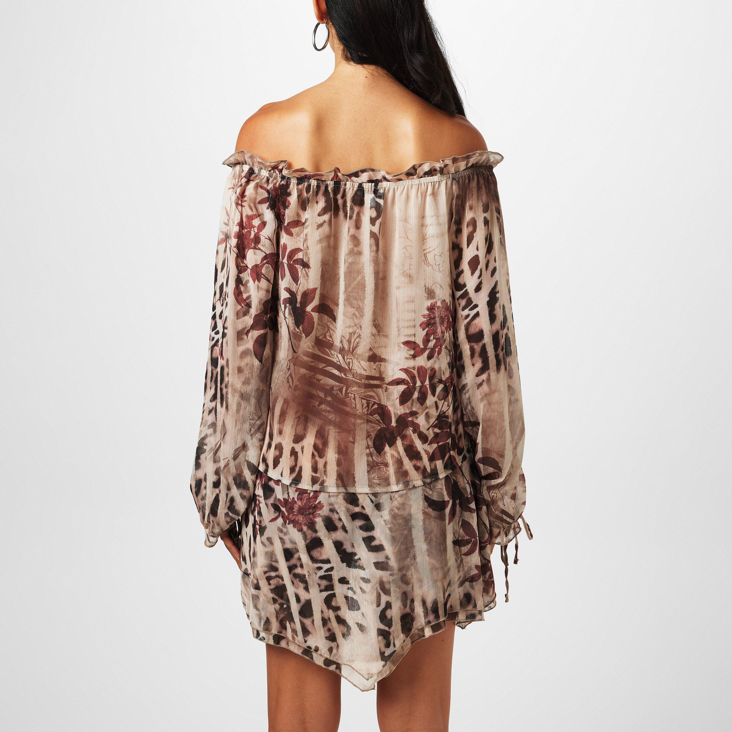 Leopard - Jaded London - Women's Lorenza Mini Dress - 3